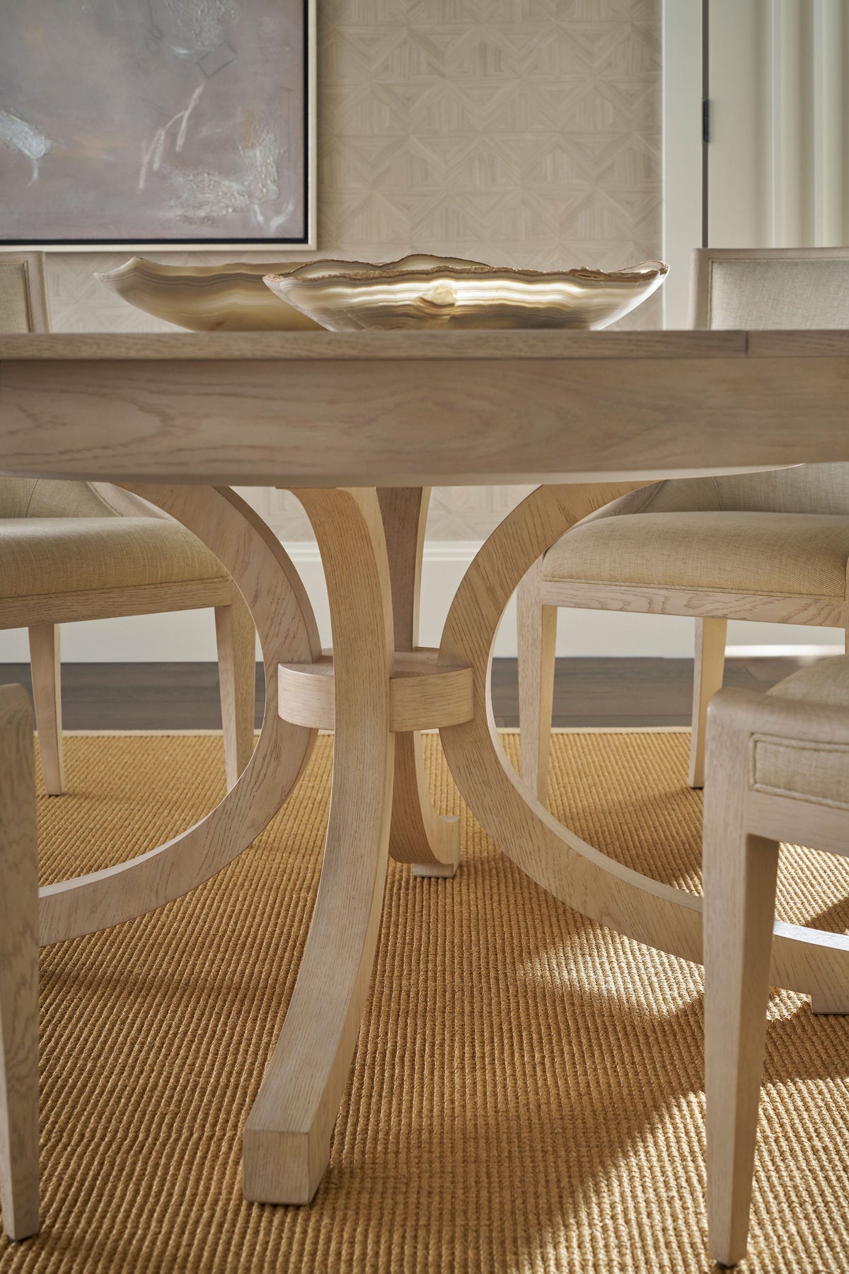Surrey Jupe Dining Table – Round Dining Tables by Theodore Alexander | Sutter & Vale