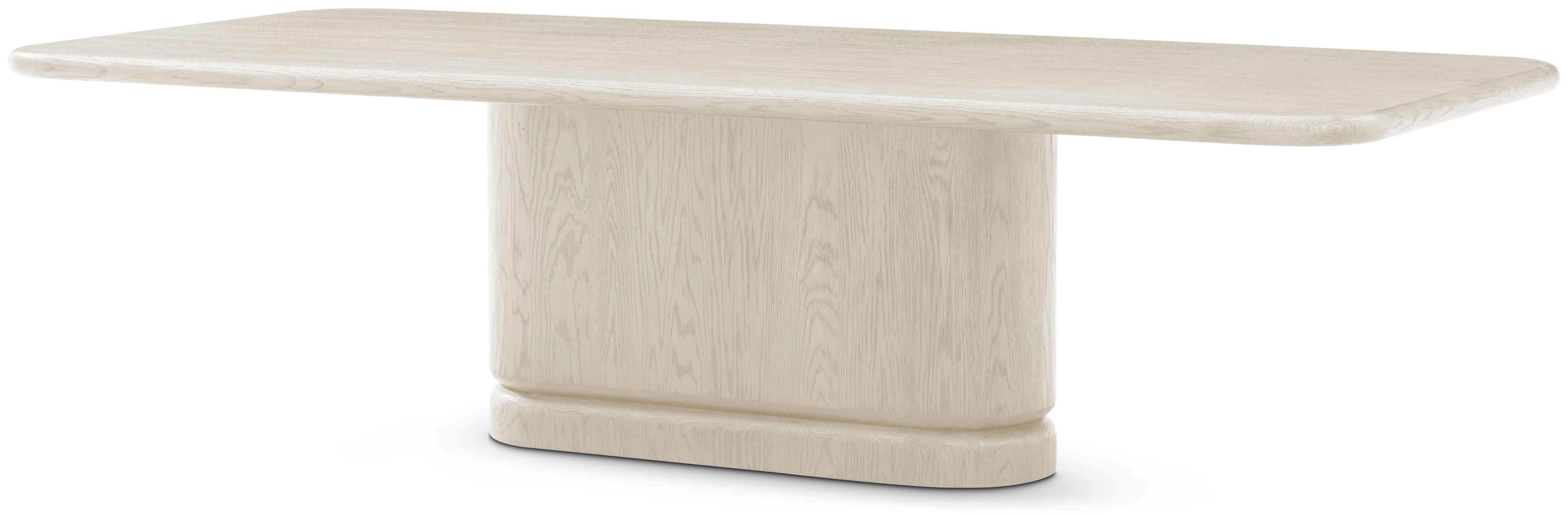 Luna Rectangle Dining Table in Solid Wood, Veneer - Theodore Alexander