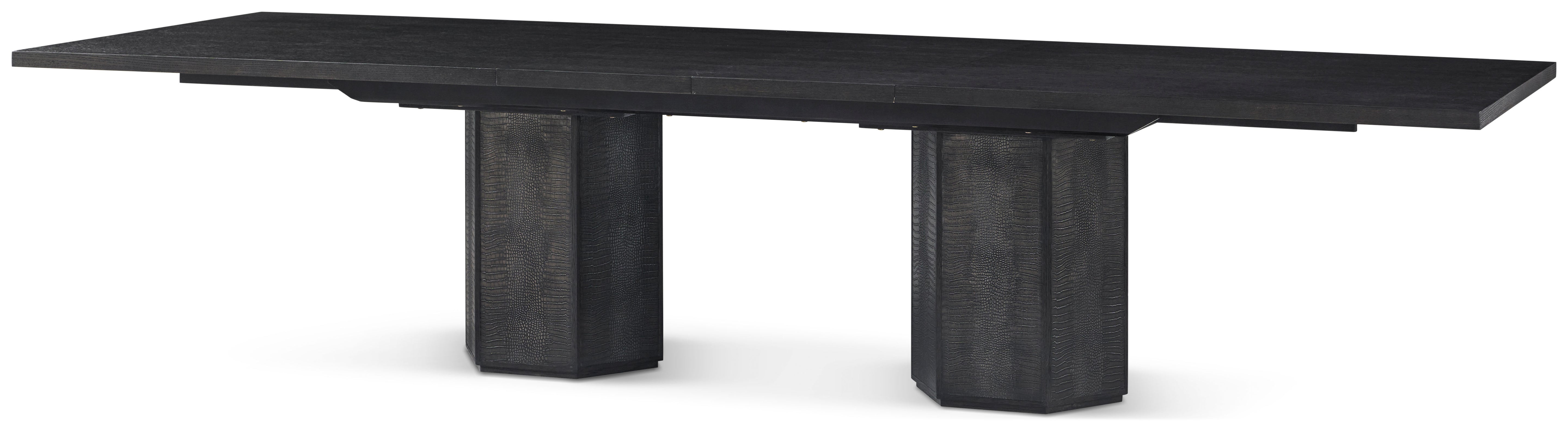 Spencer St. James Rectangular Dining Table in White Oak Veneer - Theodore Alexander