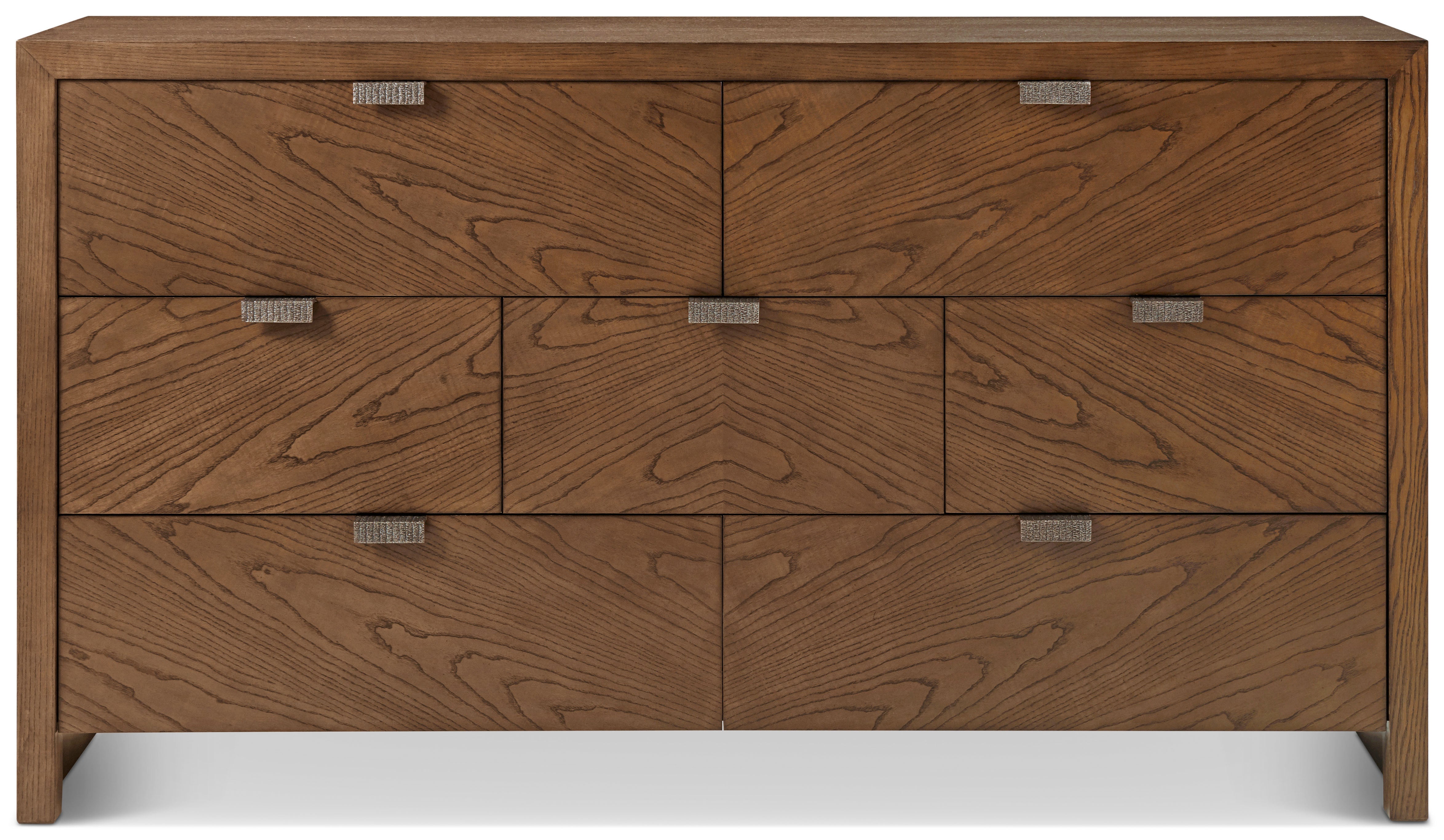 Catalina Dresser in PCF1177.1J2G_Earth_MCF550.1F_Ember / Wood, Veneer, Aluminium - Theodore Alexander
