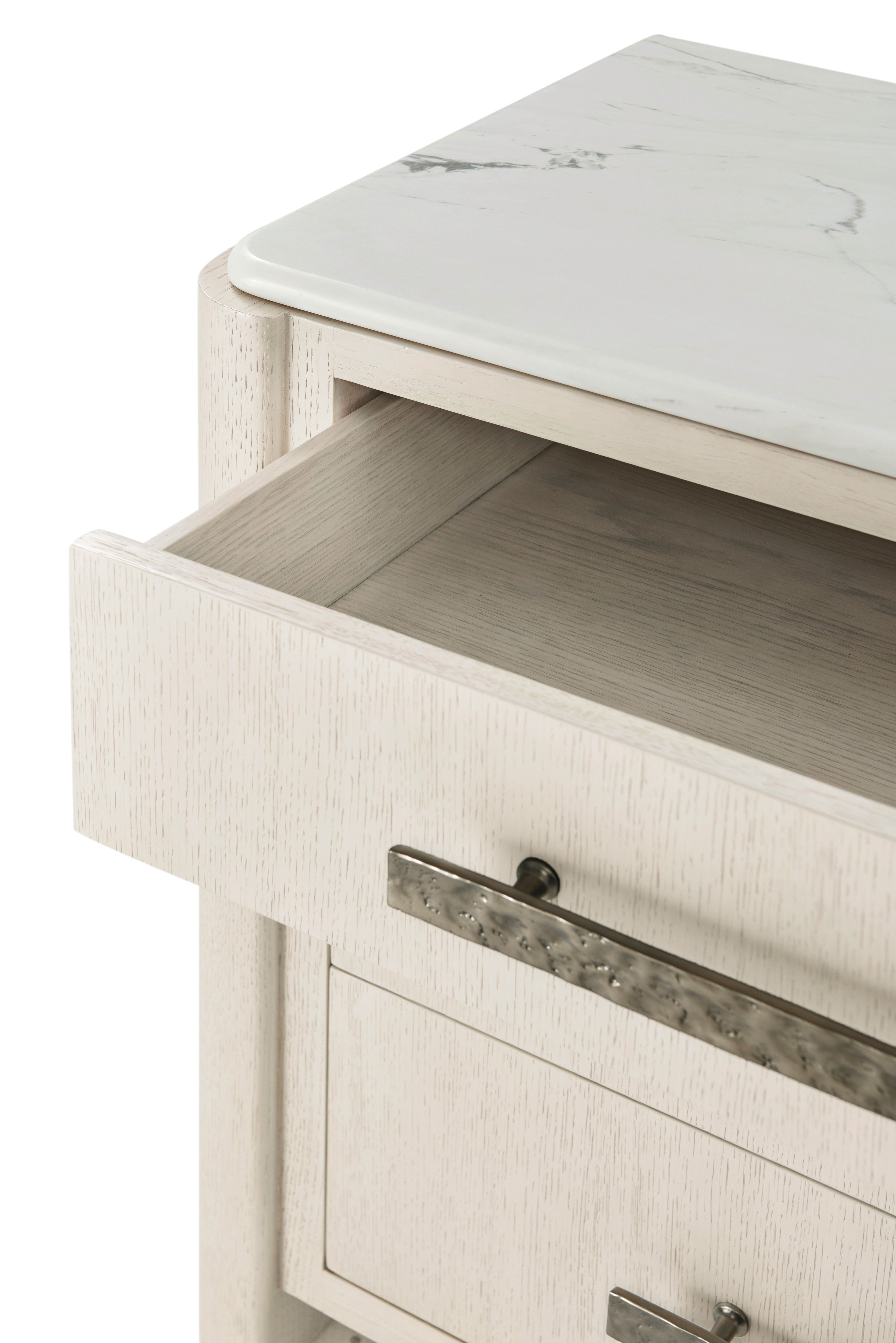Essence Three Drawer Nightstand | Theodore Alexander | Sutter & Vale