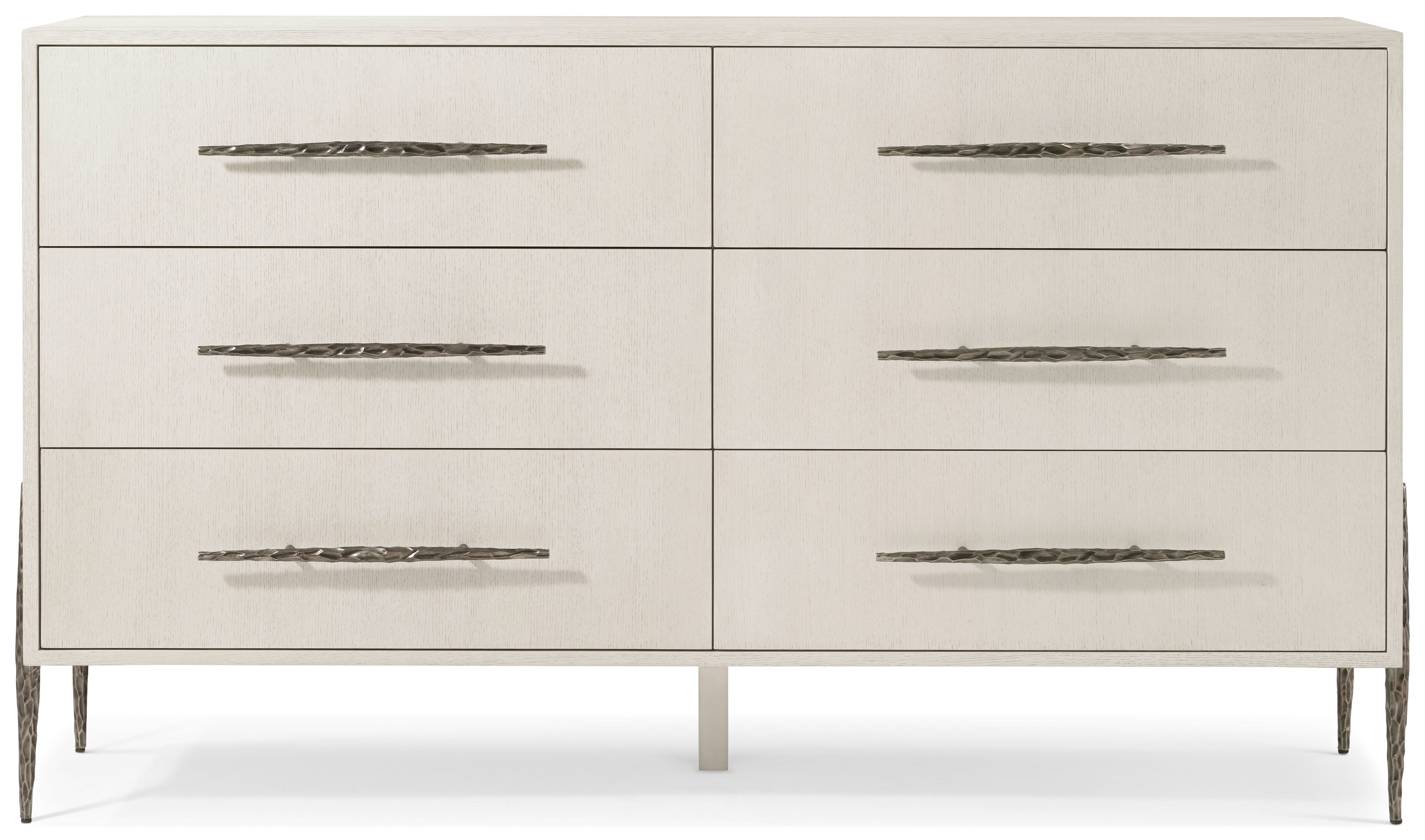 Essence Dresser in VCF1806_Opal_MCF552.A_Volcanic_Essence / Aluminium, Veneer, Solid Wood - Theodore Alexander