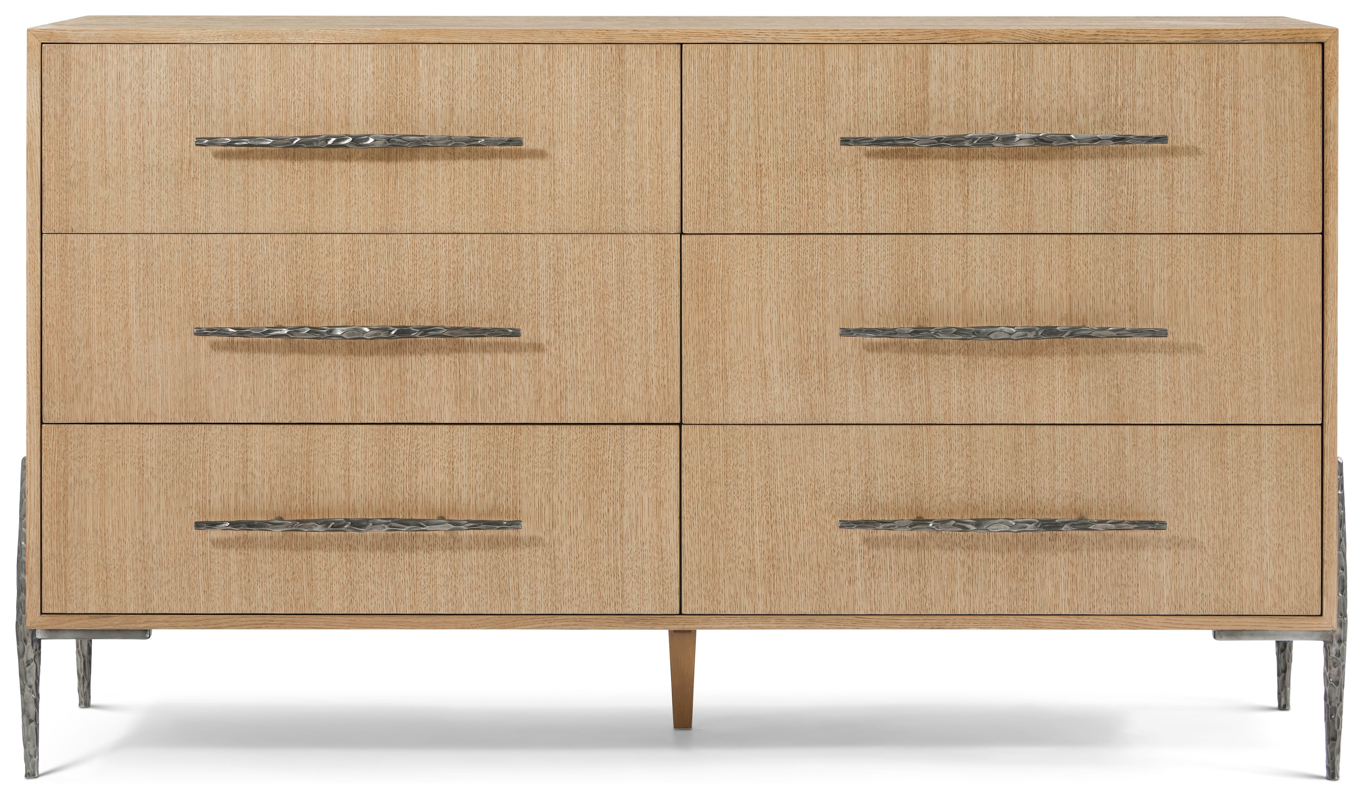 Essence Dresser in VCF1792_Blonde / Aluminium, Veneer, Solid Wood - Theodore Alexander
