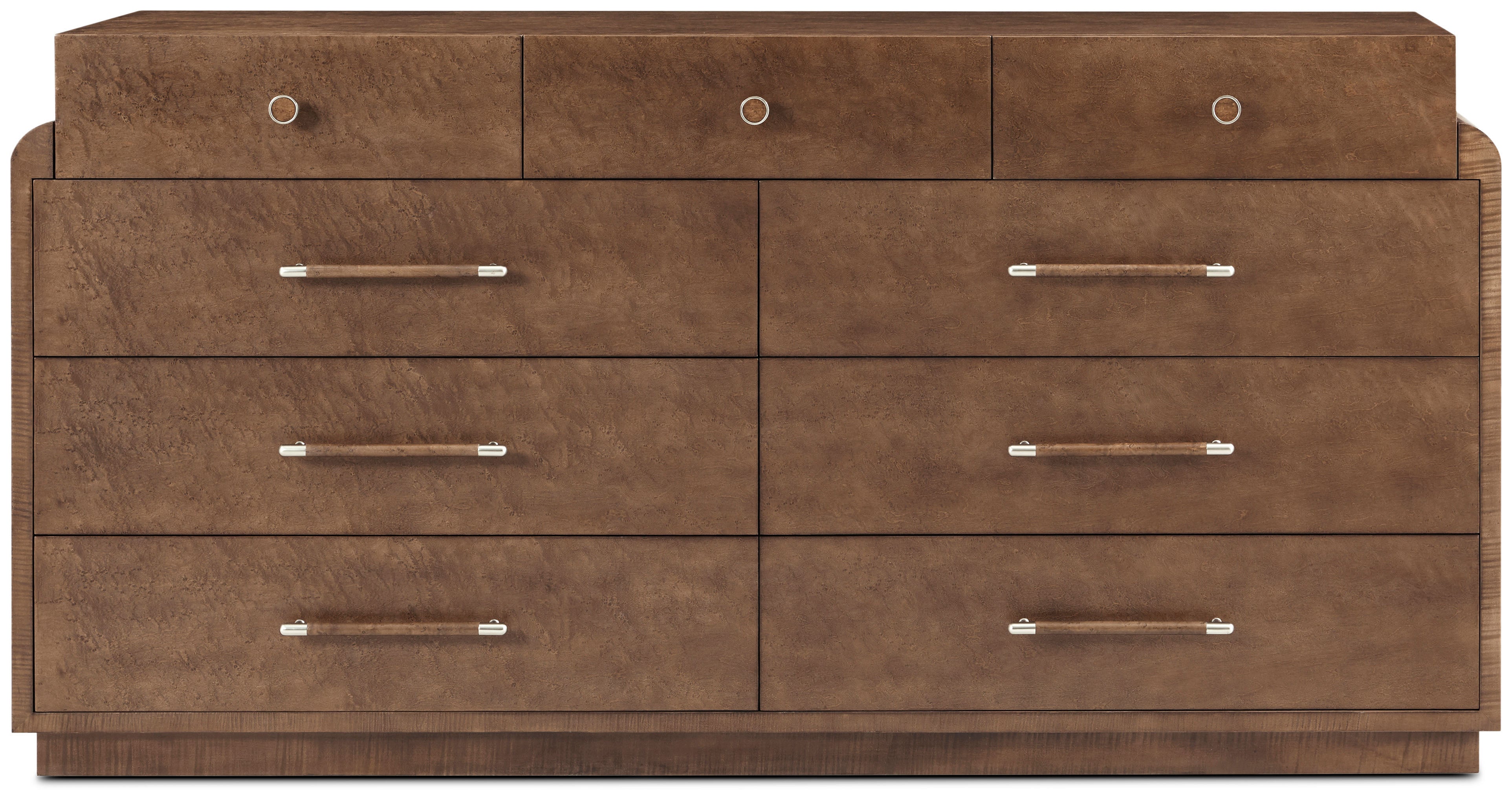Origins Dresser in VCF1853_Landmark_VCF1854_Landmark_MCF577.B_Starlight / Maple Veneer, Sycamore Veneer, Brass - Theodore Alexander