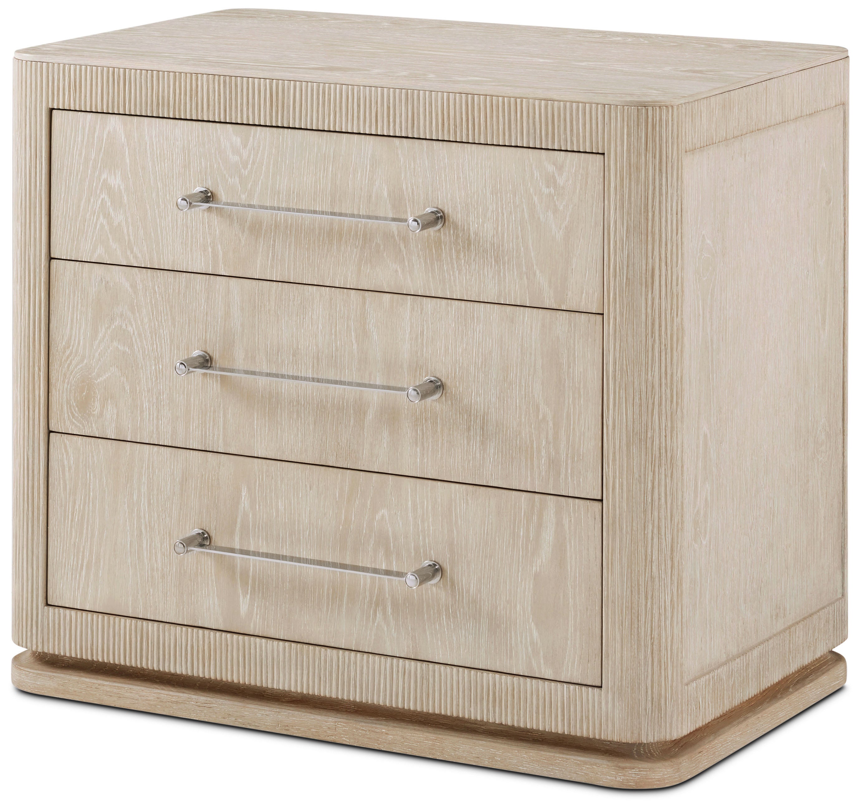 Horizon Three Drawer Nightstand | Theodore Alexander | Sutter & Vale