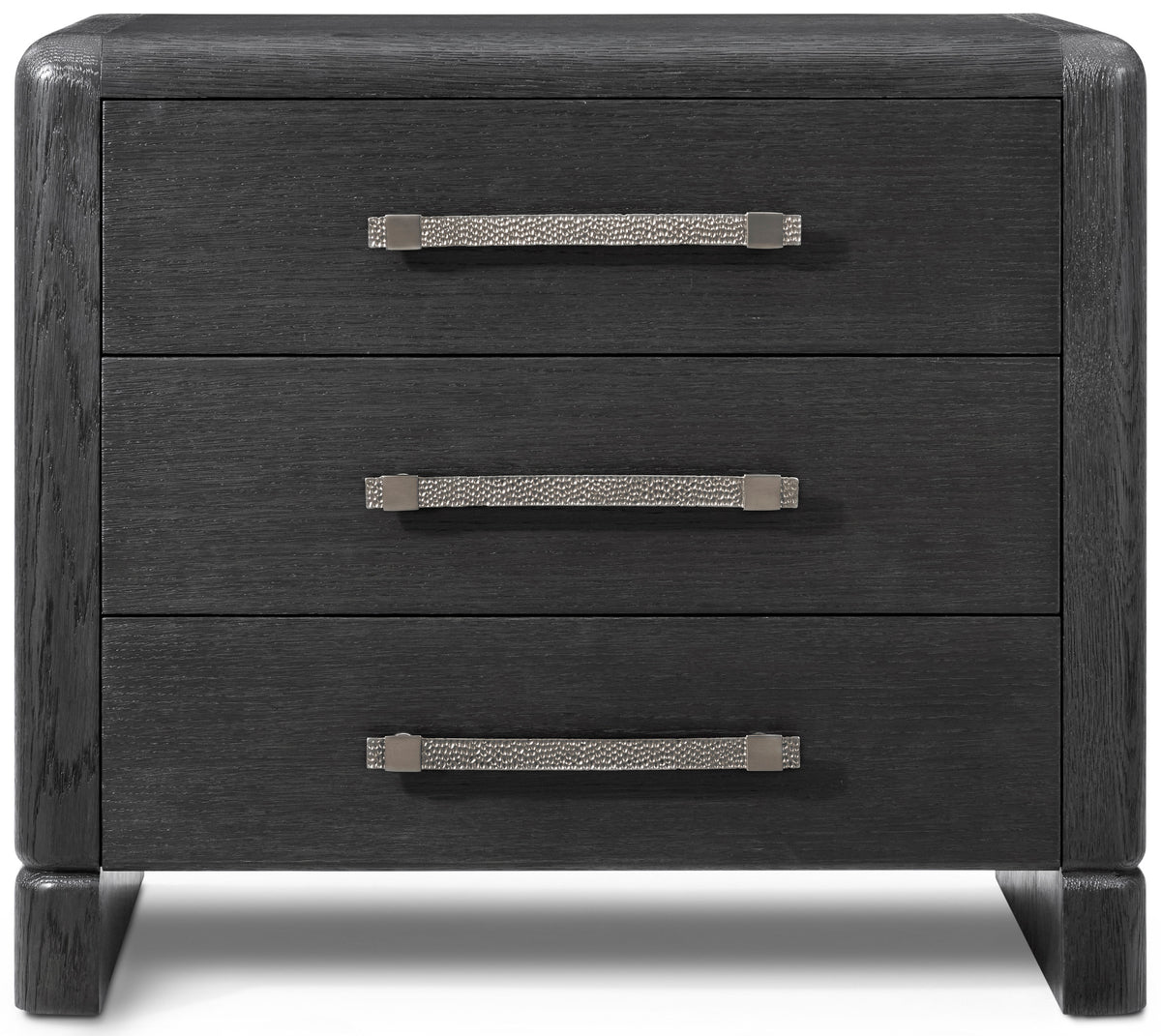 Luna 3-Drawer Nightstand – Nightstands by Theodore Alexander | Sutter & Vale