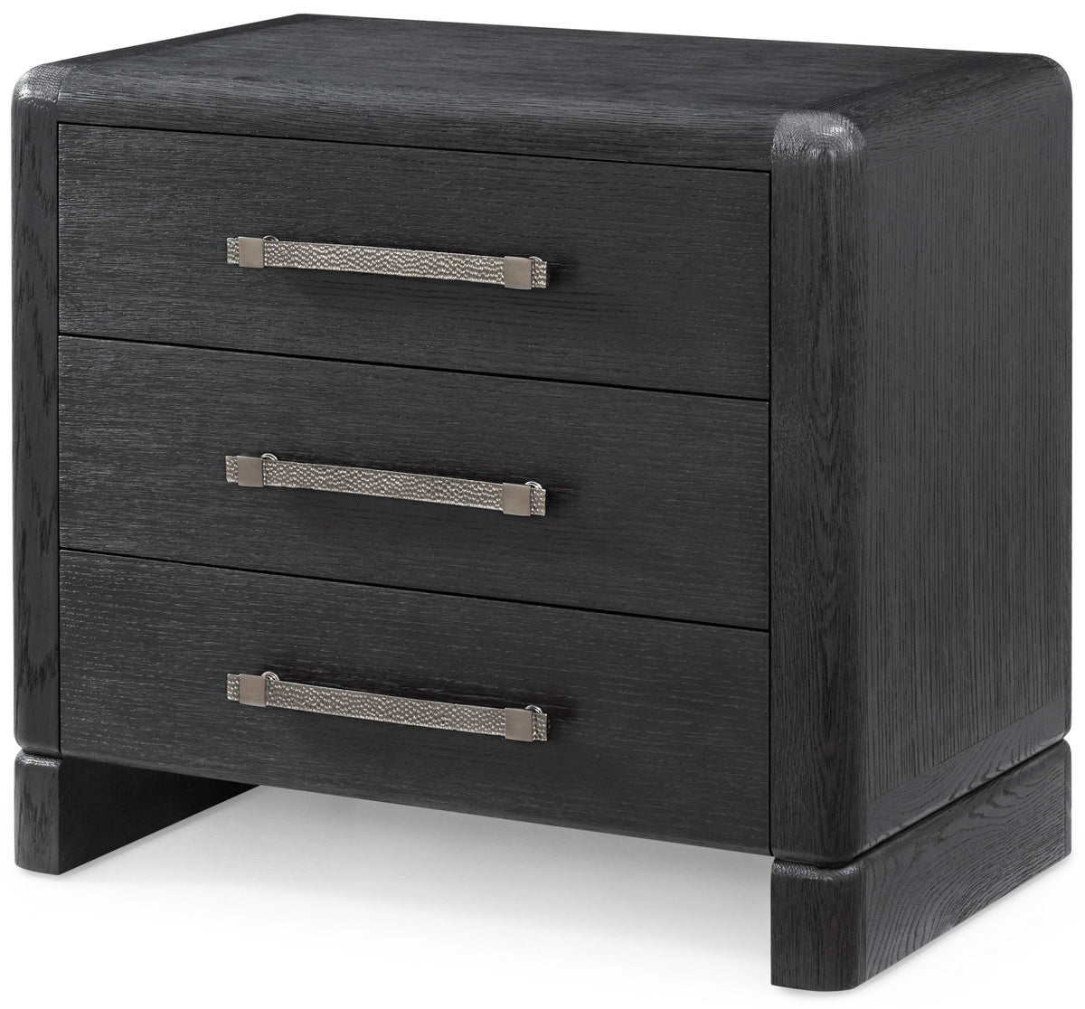 Luna 3-Drawer Nightstand – Nightstands by Theodore Alexander | Sutter & Vale