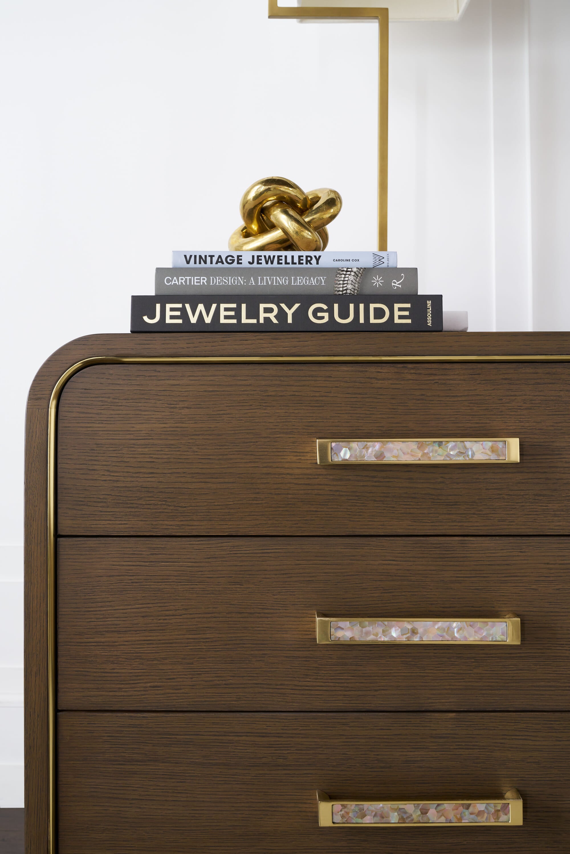 Judith Leiber 3-Drawer Nightstand – Nightstands by Theodore Alexander | Sutter & Vale