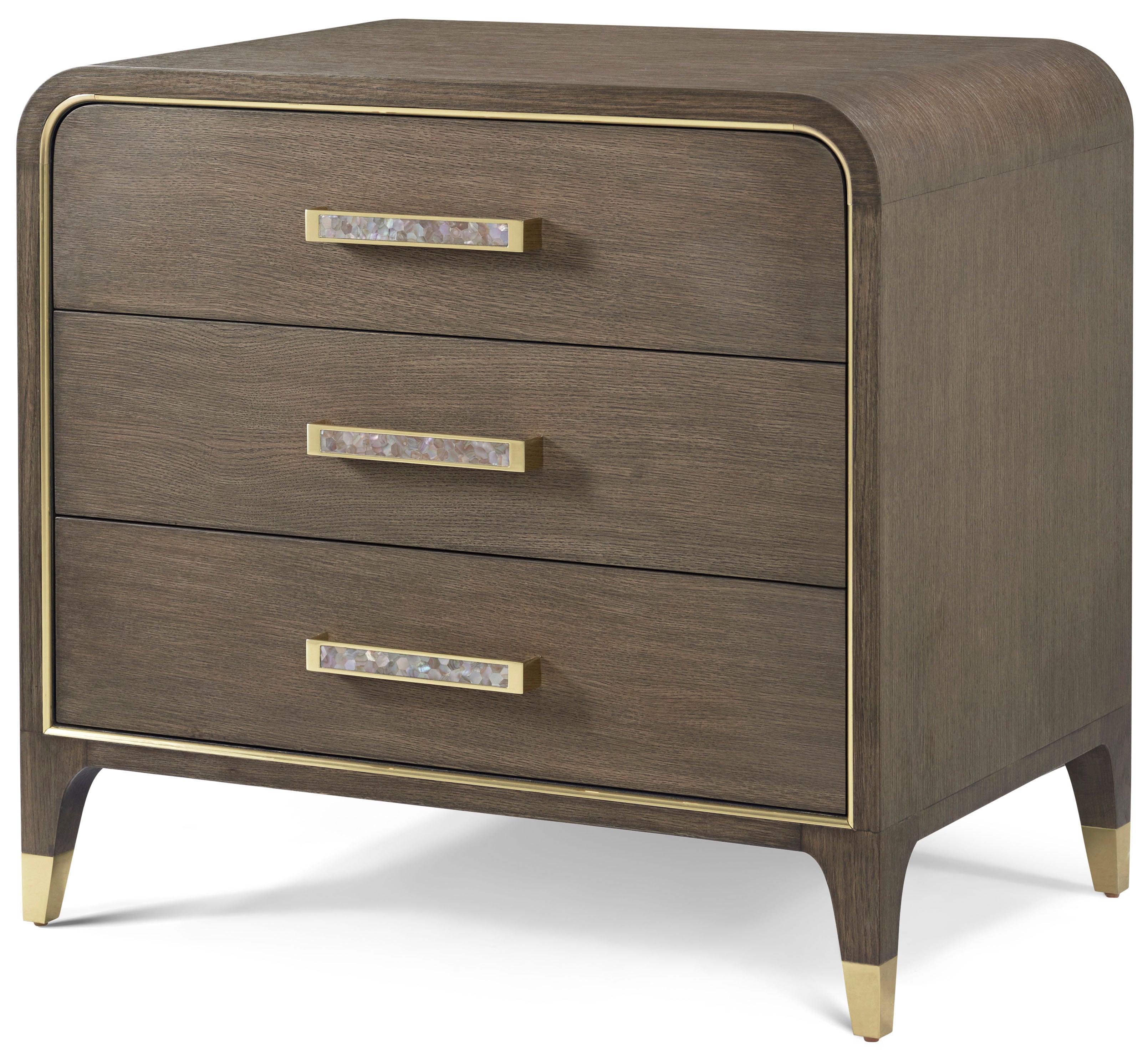 Judith Leiber 3-Drawer Nightstand | Theodore Alexander | Sutter & Vale