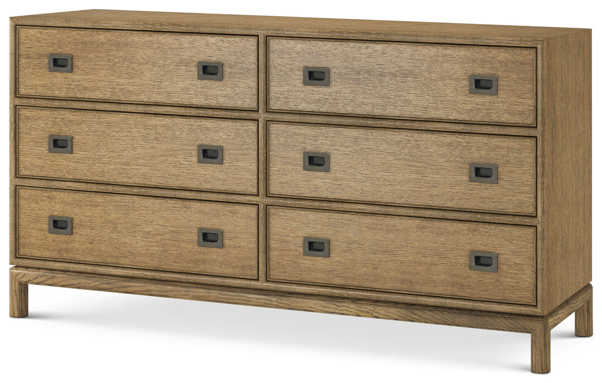 Montauk 6-Drawer Dresser – Dressers & Chests by Theodore Alexander | Sutter & Vale