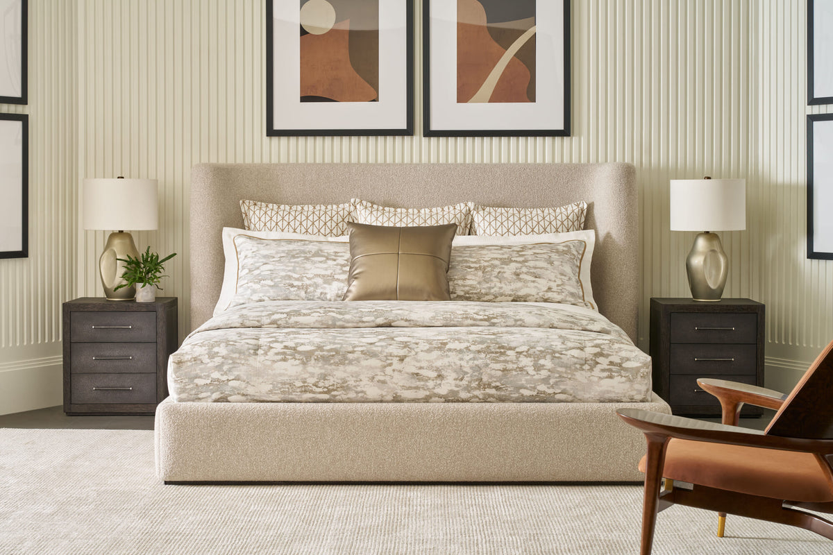 Maxwell 3-Drawer Nightstand – Nightstands by Theodore Alexander | Sutter & Vale