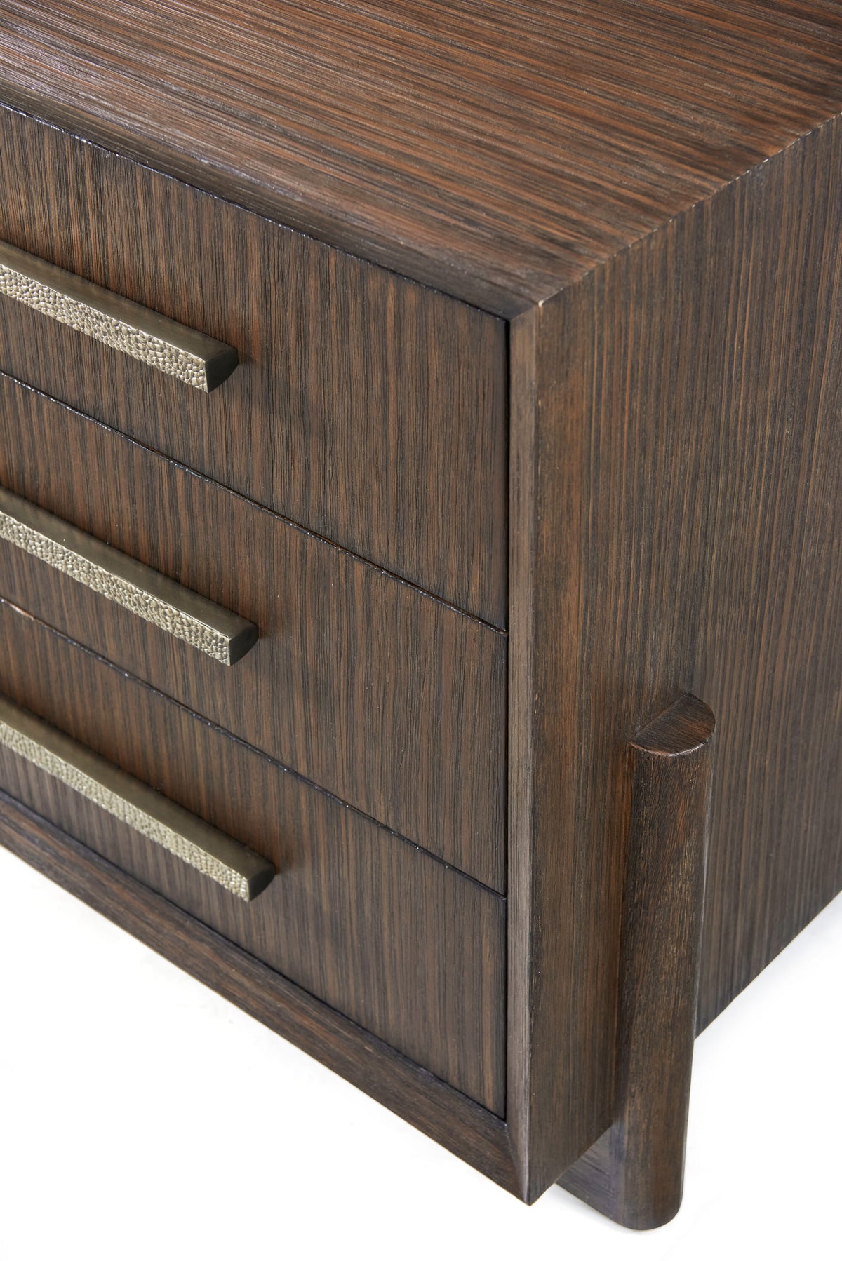 Urbane 3 Drawer Nightstand – Nightstands by Theodore Alexander | Sutter & Vale