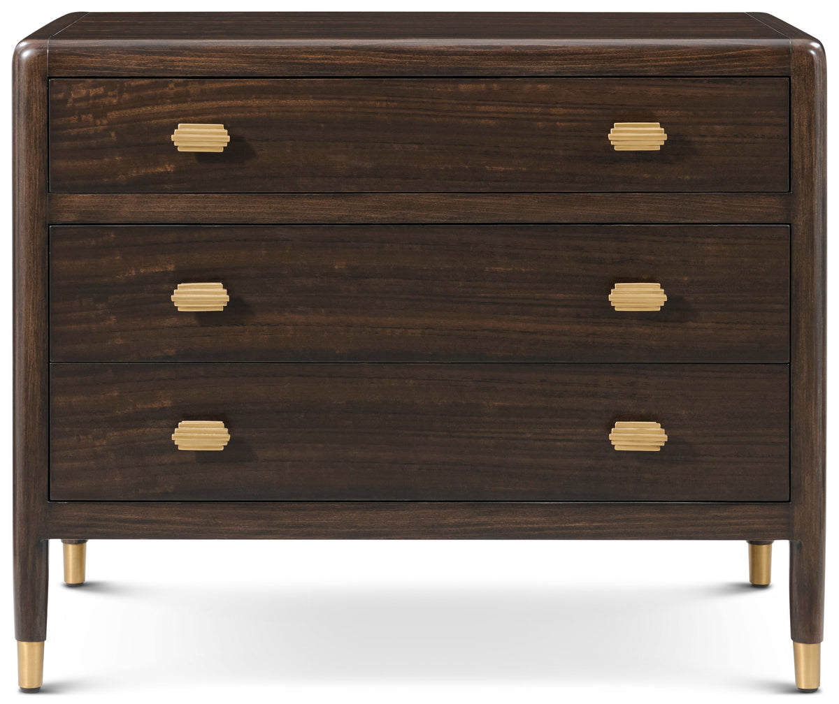 Arlington Street 3-Drawer Nightstand | Theodore Alexander | Sutter & Vale