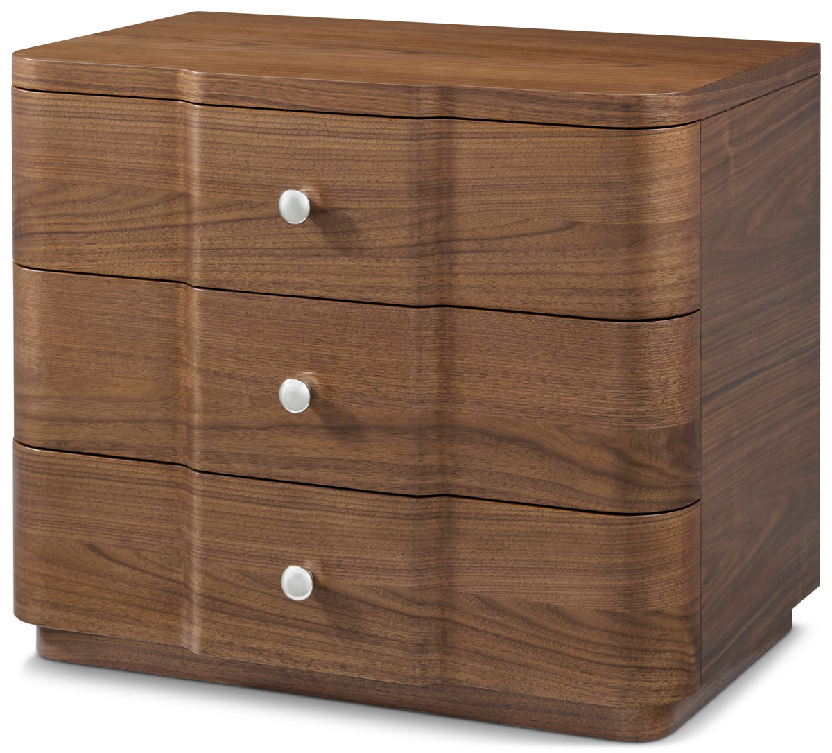 Coronet Walnut Nightstand | Theodore Alexander | Sutter & Vale
