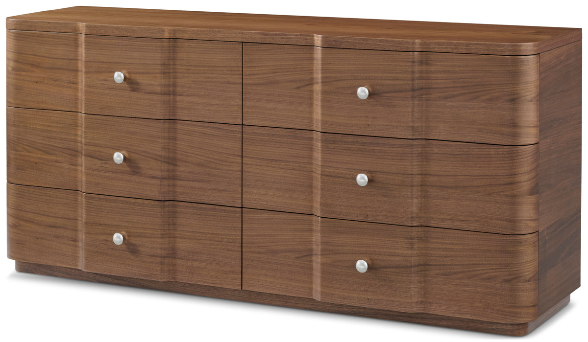 Coronet Walnut Dresser | Theodore Alexander | Sutter & Vale