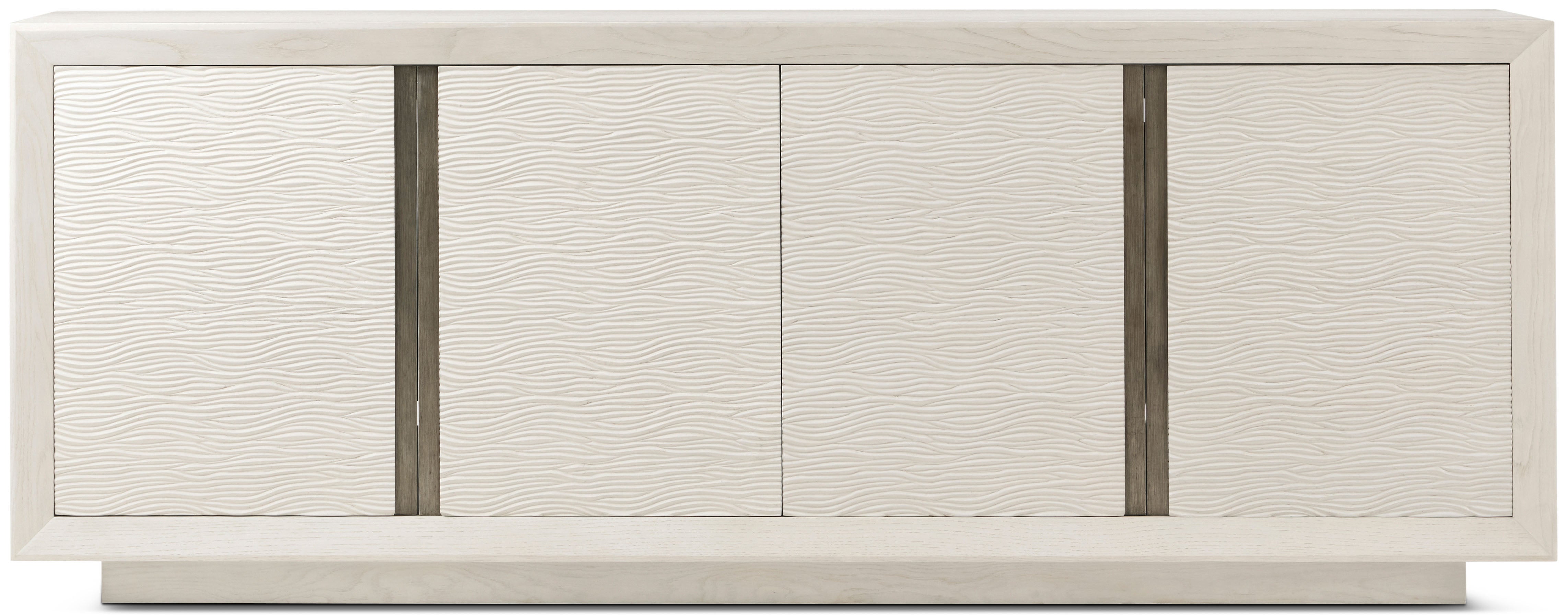 Essence Media Cabinet in VCF1806_Opal / Solid Wood, Veneer - Theodore Alexander