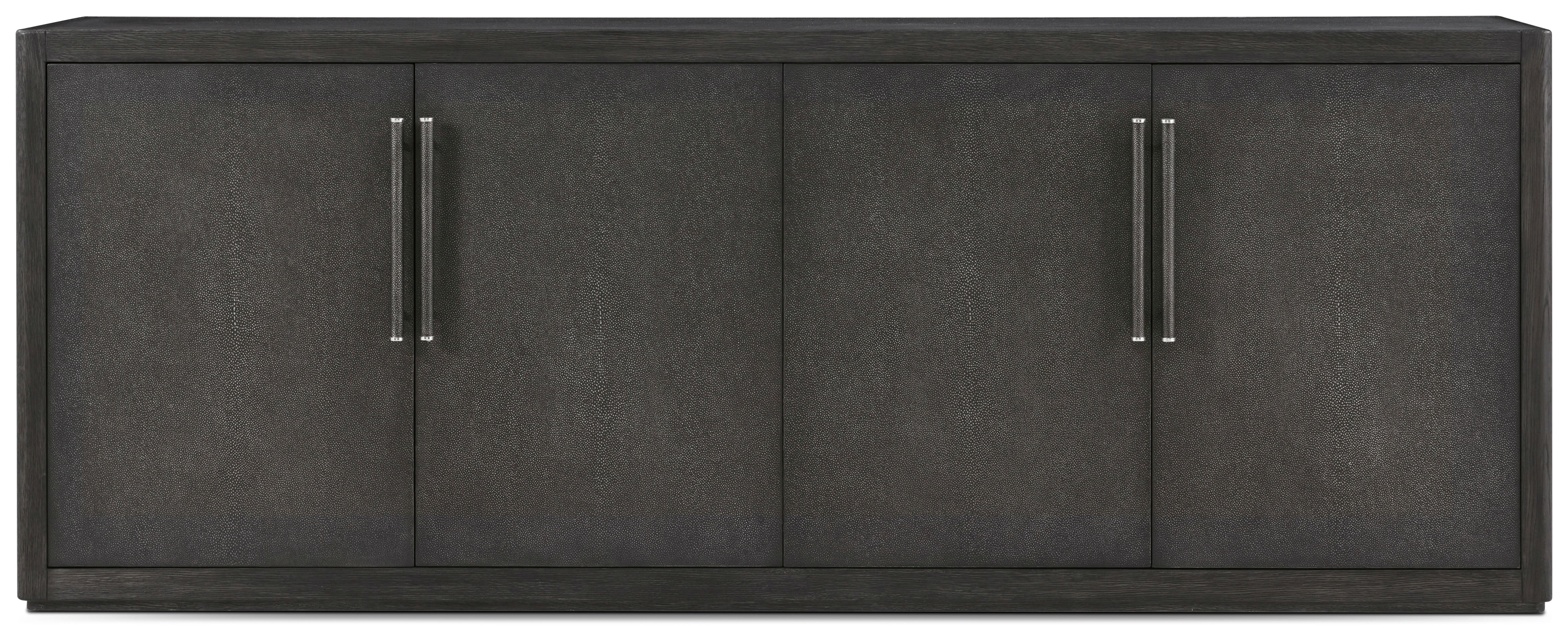 Maxwell Sideboard in Solid Wood, Veneer, Shagreen - Theodore Alexander