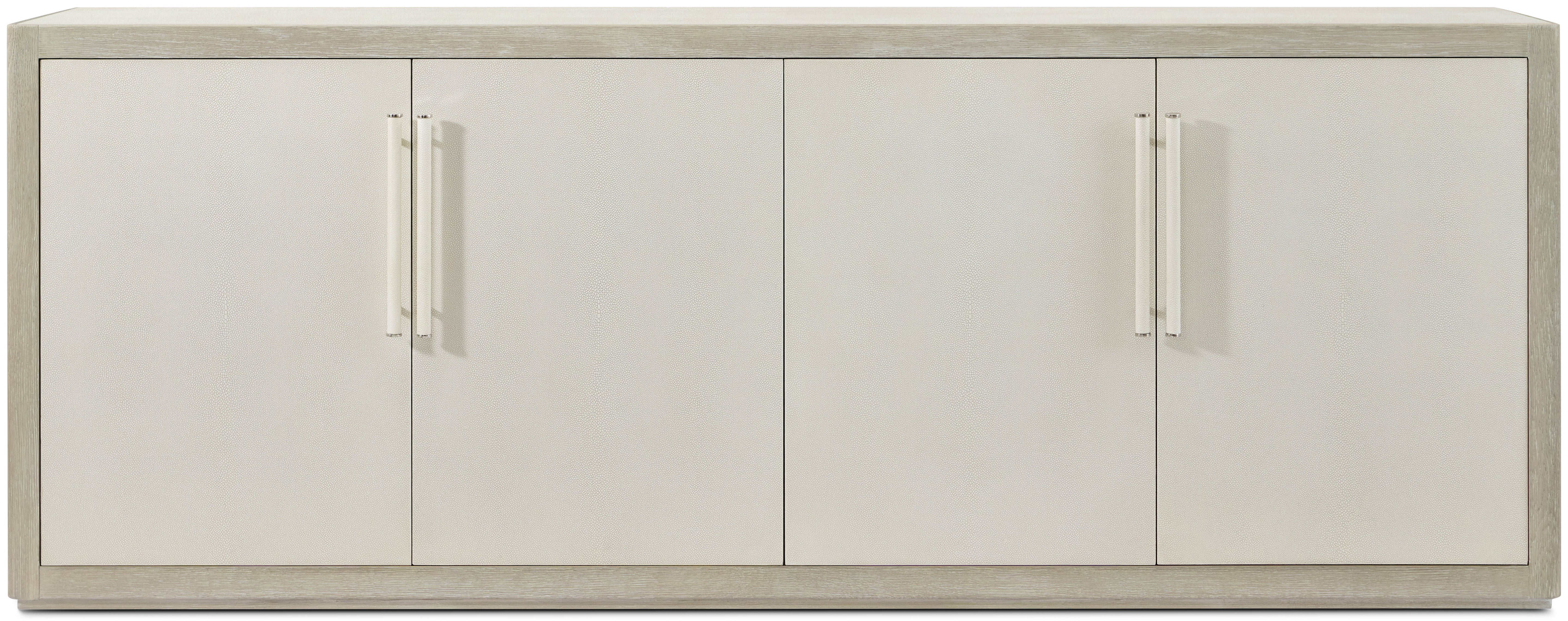 Maxwell Sideboard in Solid Wood, Veneer, Shagreen - Theodore Alexander