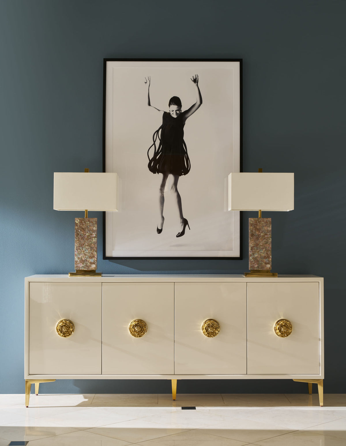 Judith Leiber 4-Door Credenza III – Sideboards & Buffets by Theodore Alexander | Sutter & Vale