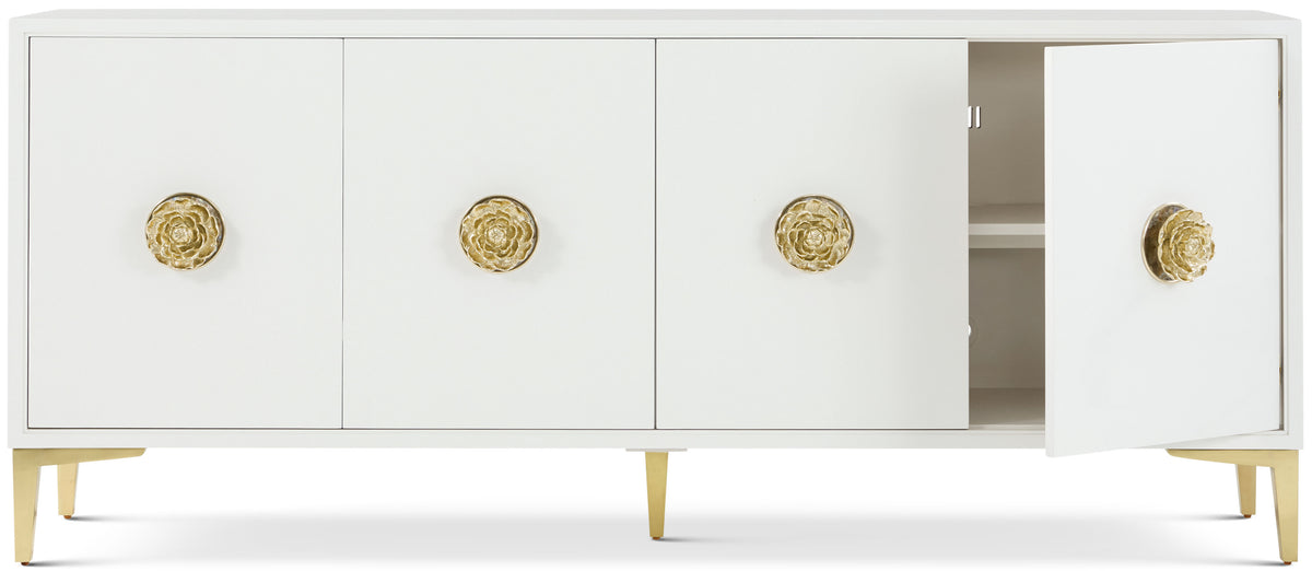 Judith Leiber 4-Door Credenza III | Theodore Alexander | Sutter & Vale