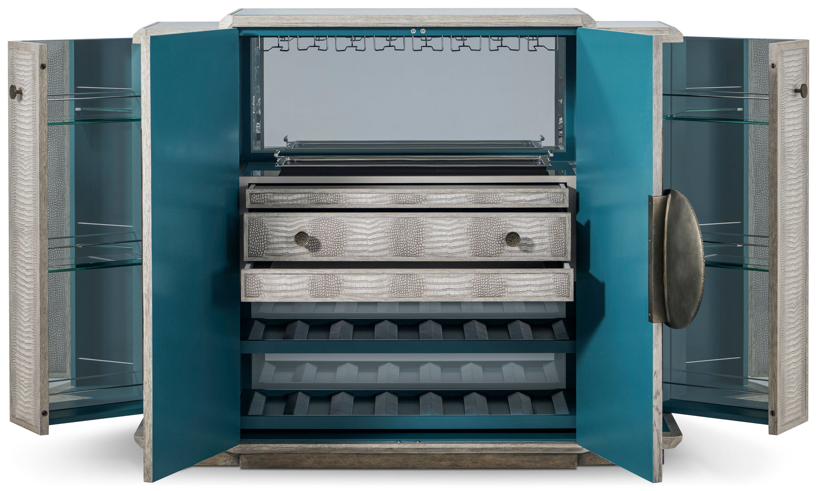 Spencer St. James Bar Cabinet | Theodore Alexander | Sutter & Vale