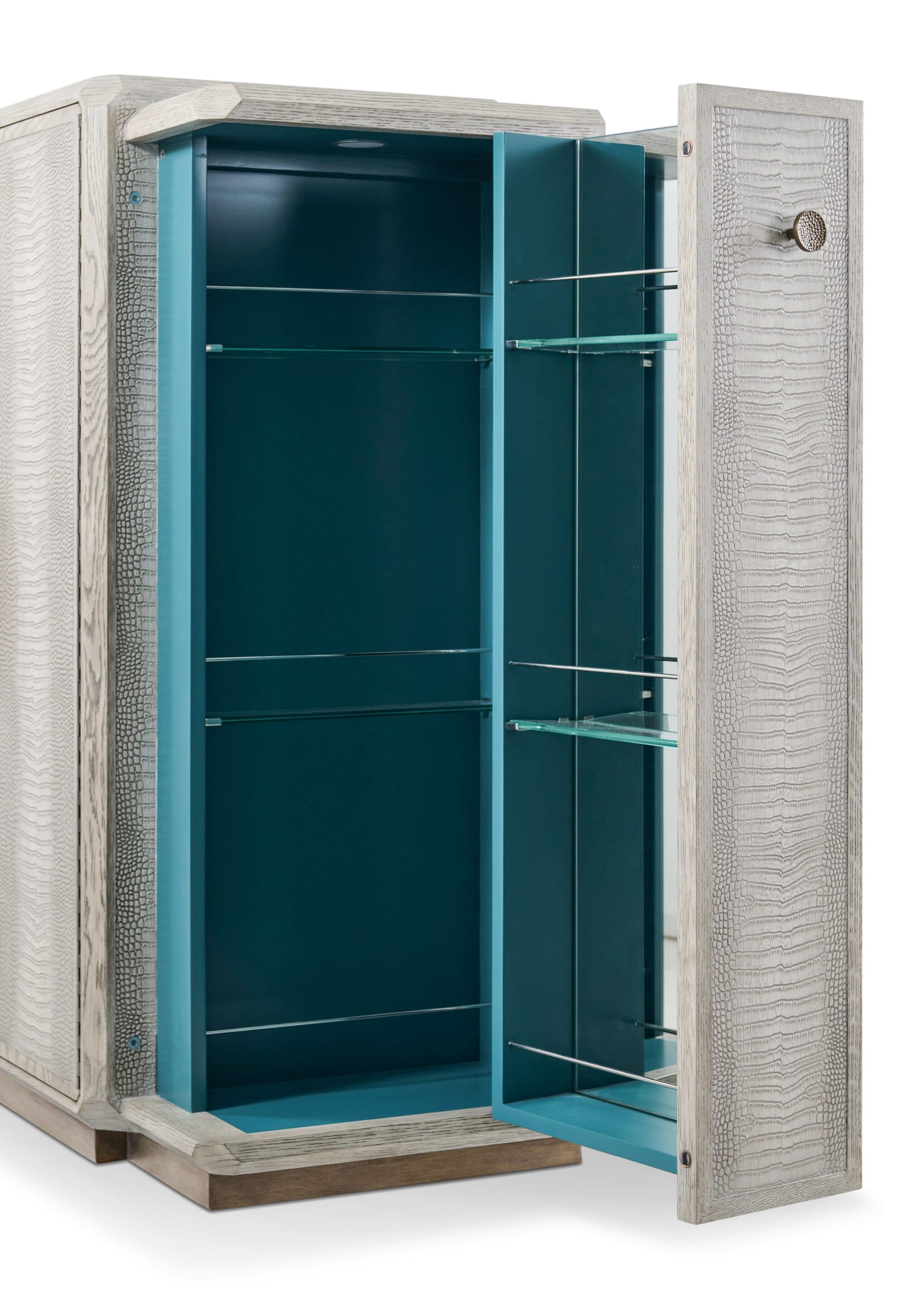 Spencer St. James Bar Cabinet – Bar Carts & Cabinets by Theodore Alexander | Sutter & Vale