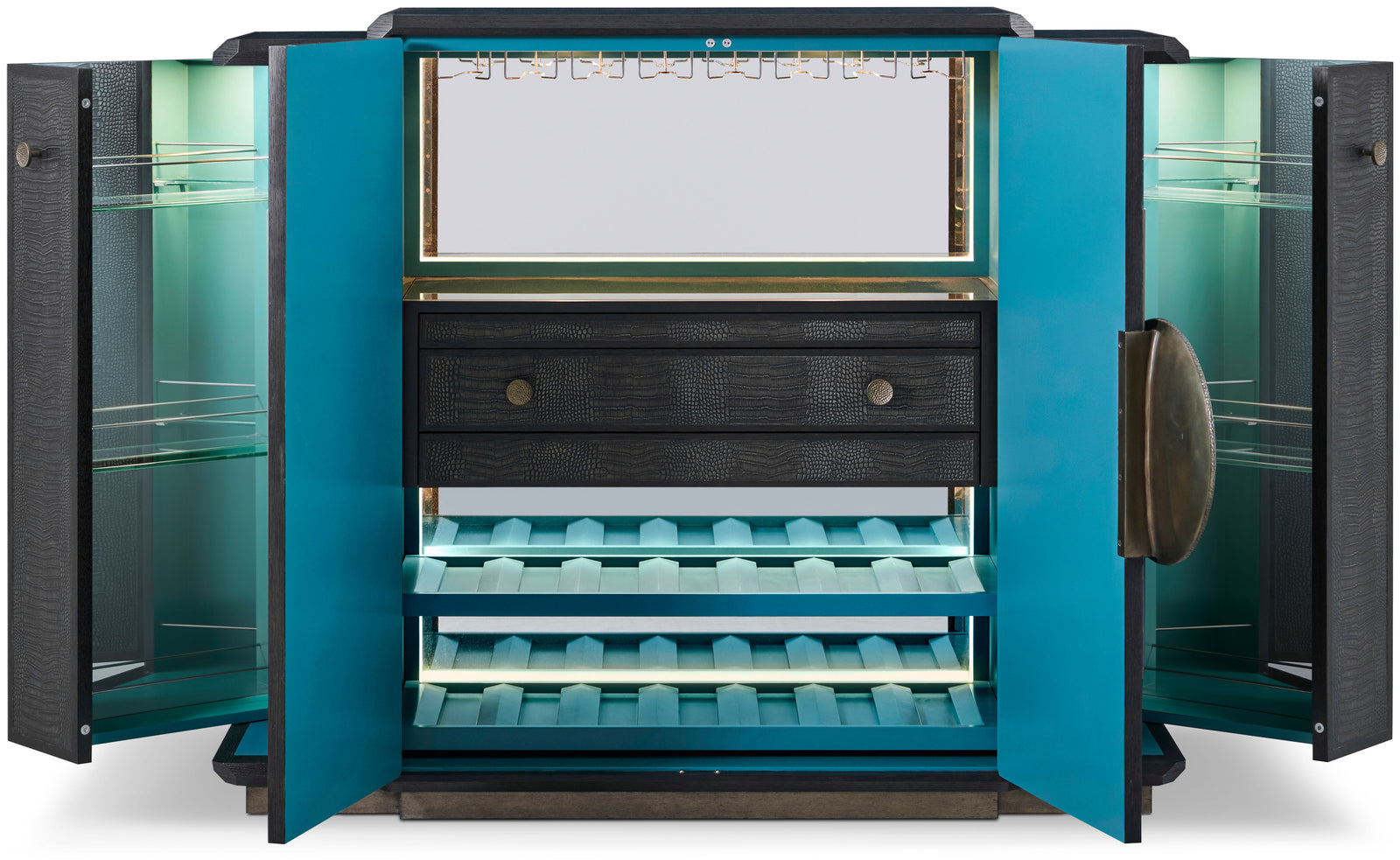Spencer St. James Bar Cabinet | Theodore Alexander | Sutter & Vale
