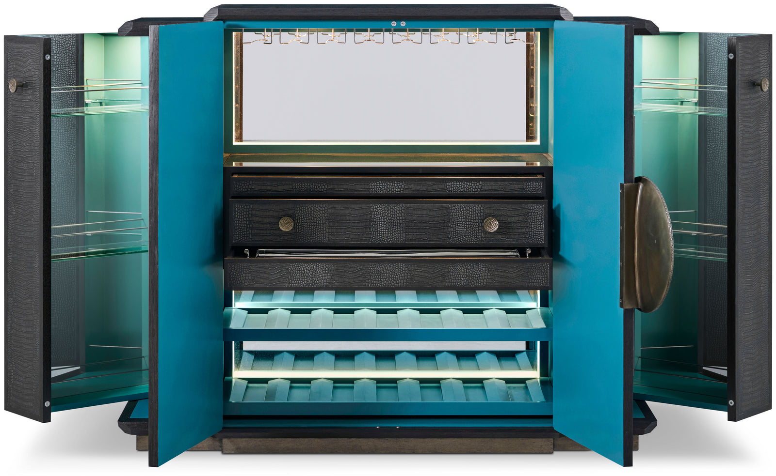 Spencer St. James Bar Cabinet | Theodore Alexander | Sutter & Vale