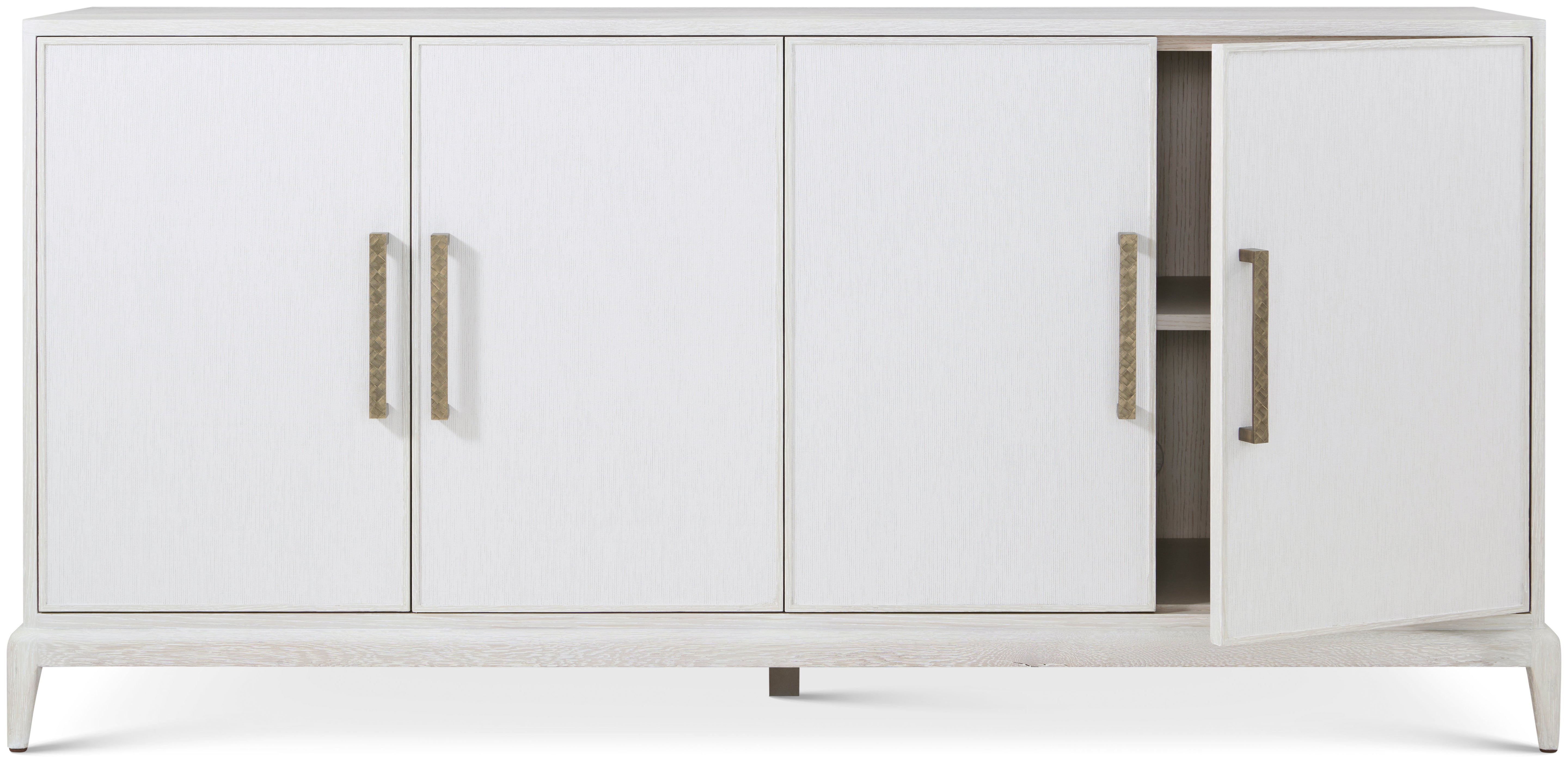Stuart Credenza with Wallpaper | Theodore Alexander | Sutter & Vale