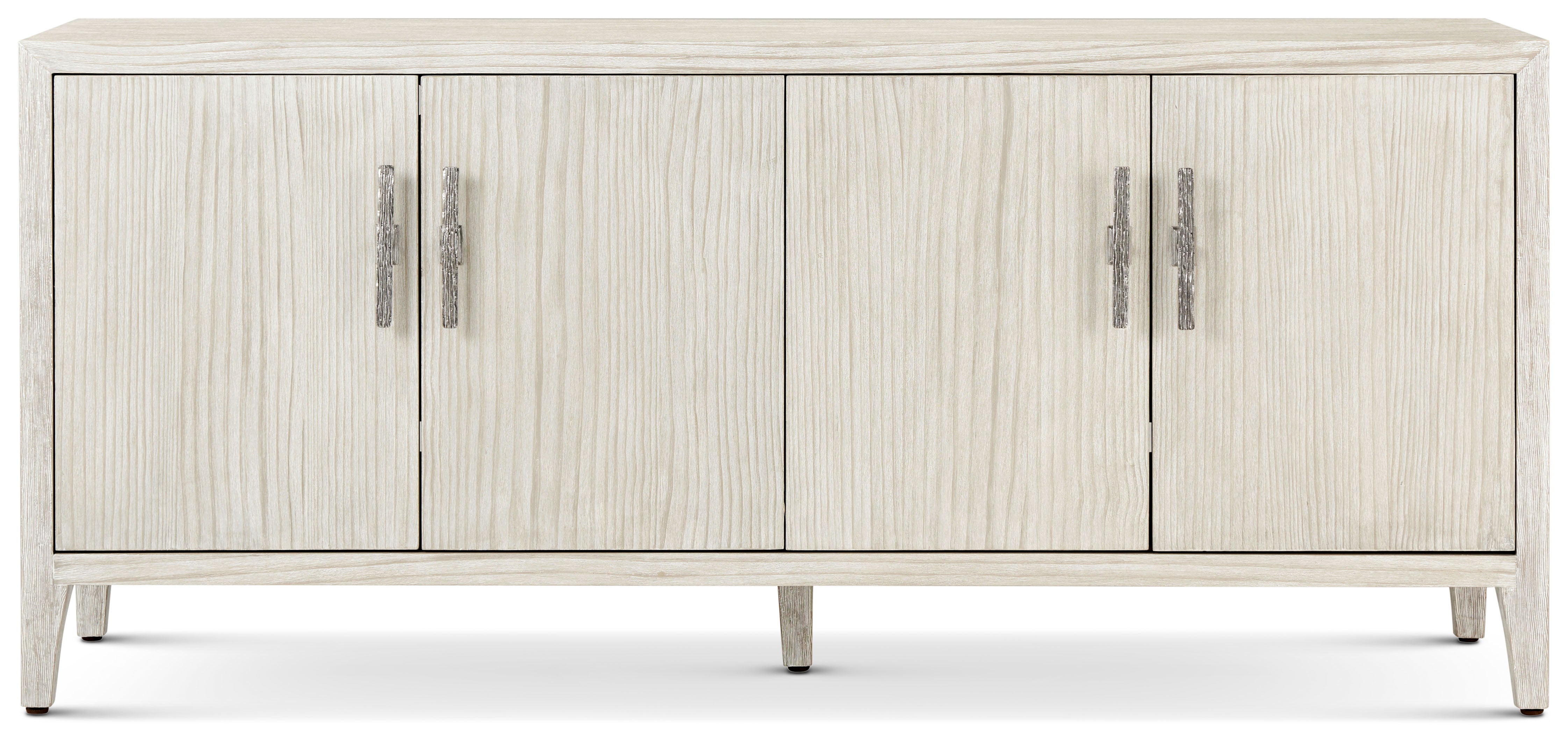 Breeze Entertainment Console in PCF1168.1C2HA3F_Sea_Salt_MCF547.A_Dark_Sterling / Pine Wood, Pine Veneer, Aluminium - Theodore Alexander