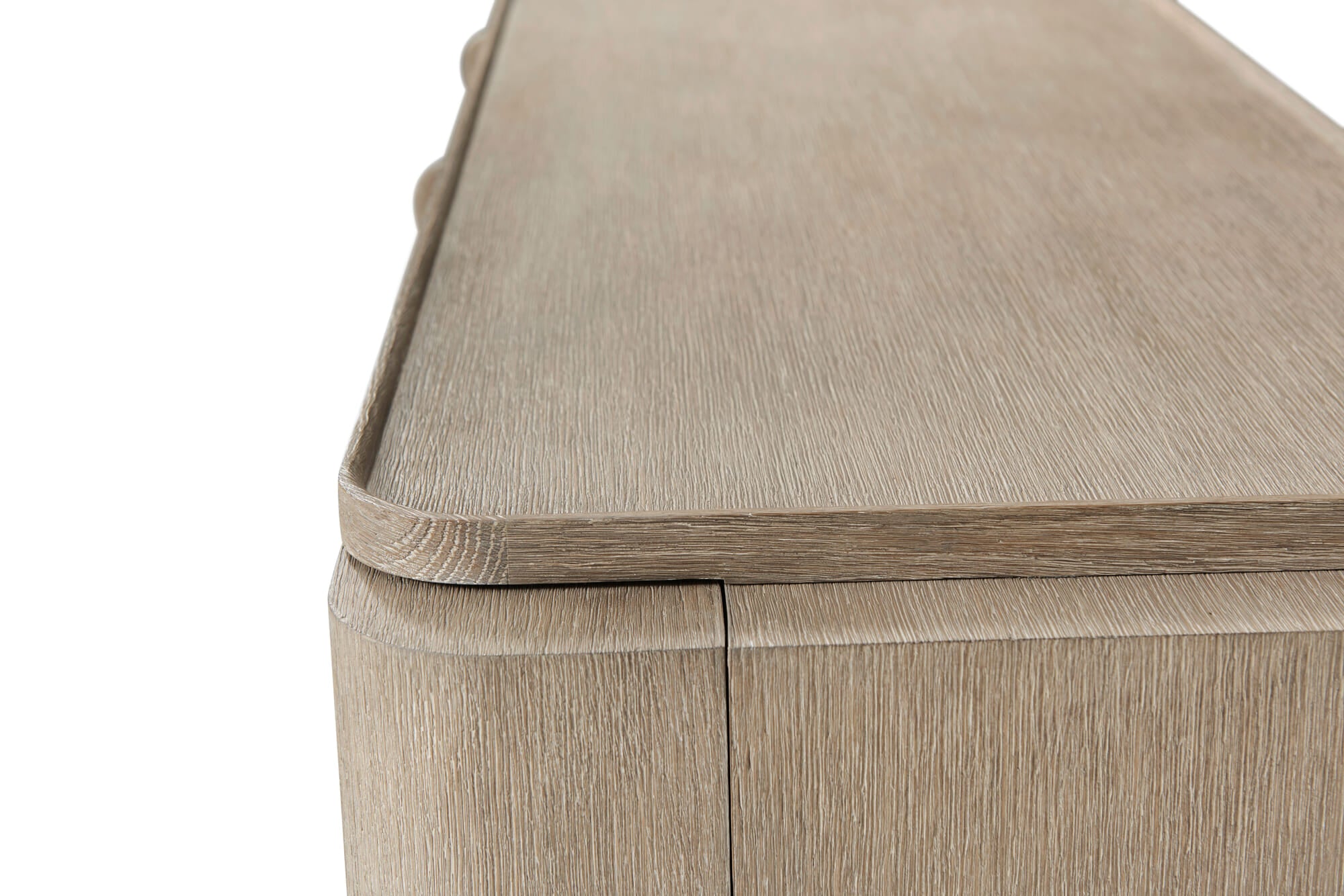 Repose Glass Door Media Console – Cabinets & Storage by Theodore Alexander | Sutter & Vale