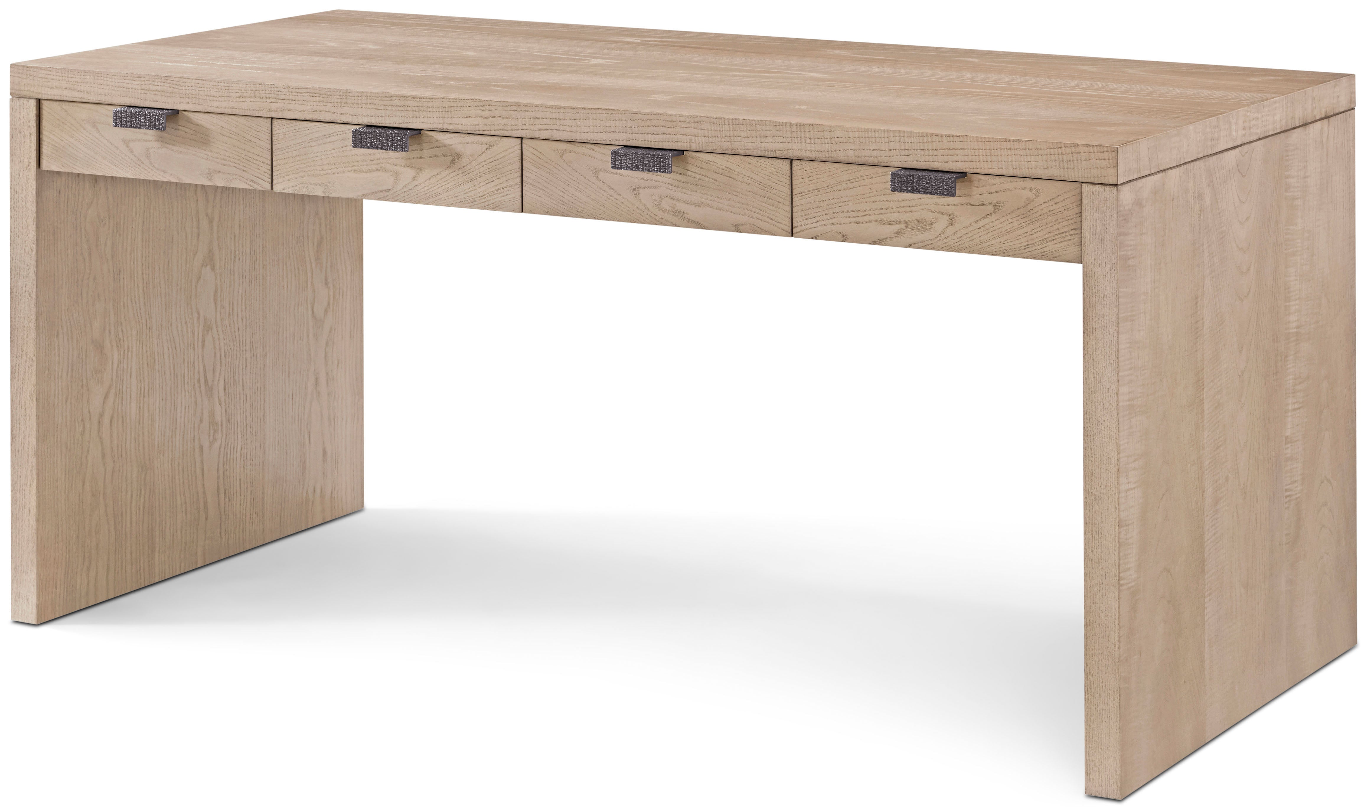 Catalina Desk in PCF1176.1J2G_Dune_MCF550.1F_Ember / Veneer, Aluminium - Theodore Alexander