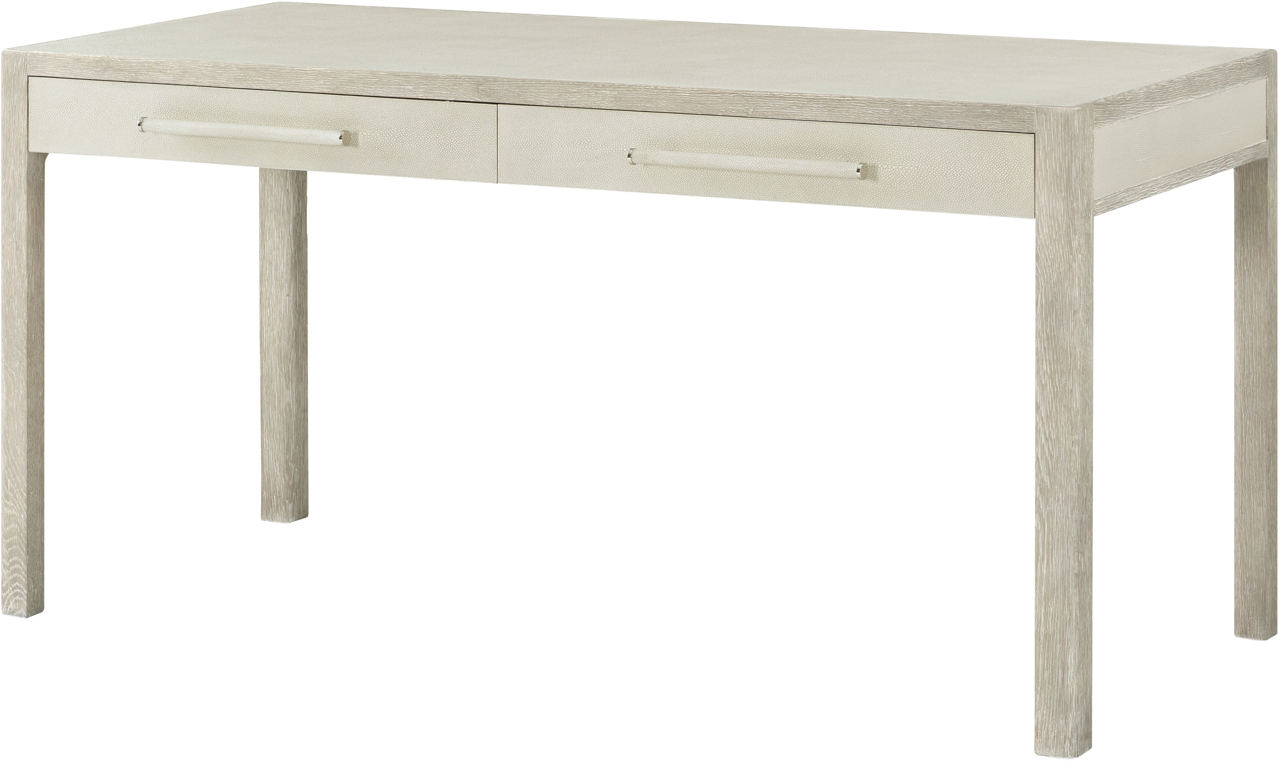 Maxwell Desk in Solid Wood, Veneer, Shagreen - Theodore Alexander