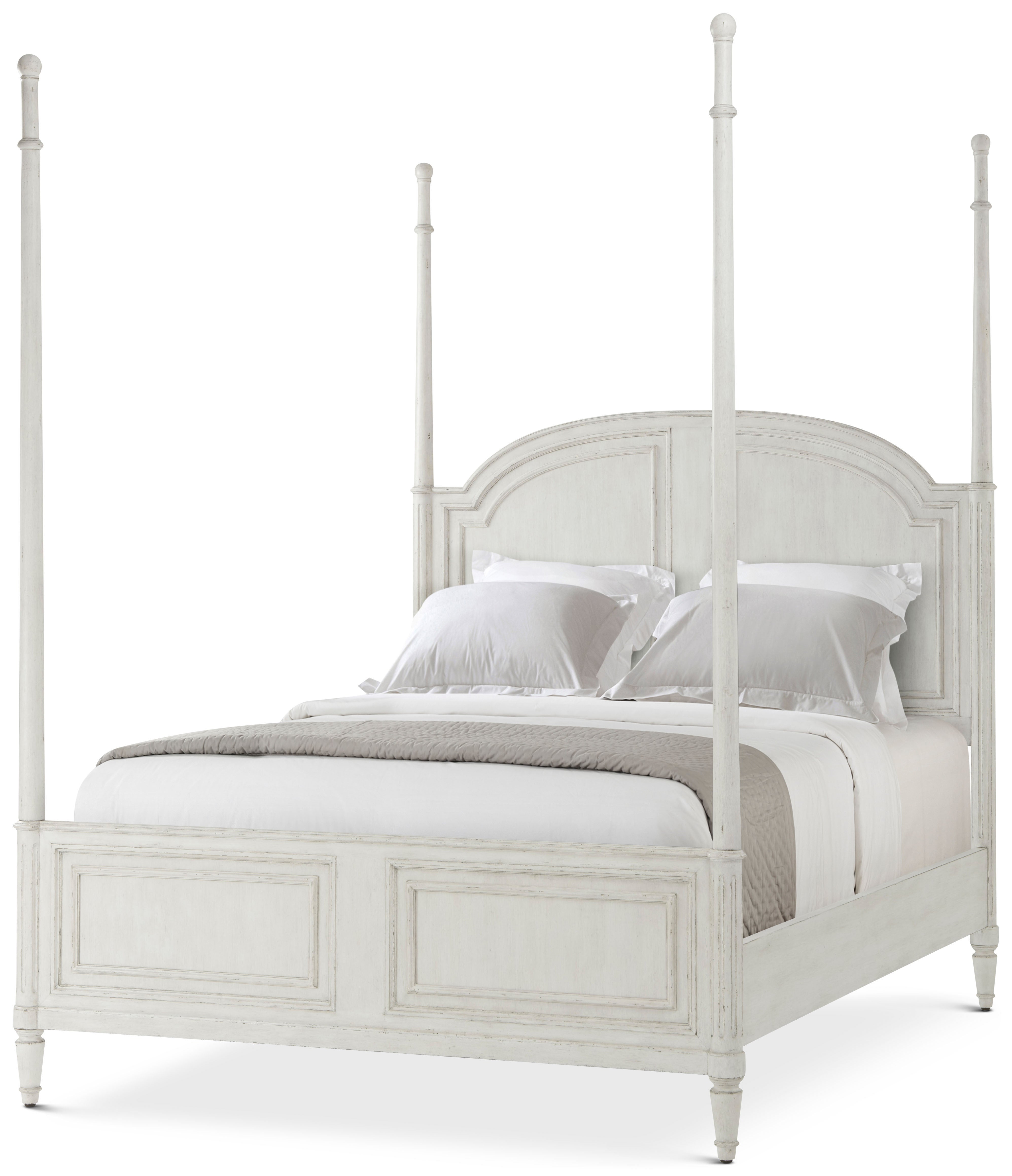 The Vale US Queen Bed in Beech, Maple Veneer - Theodore Alexander