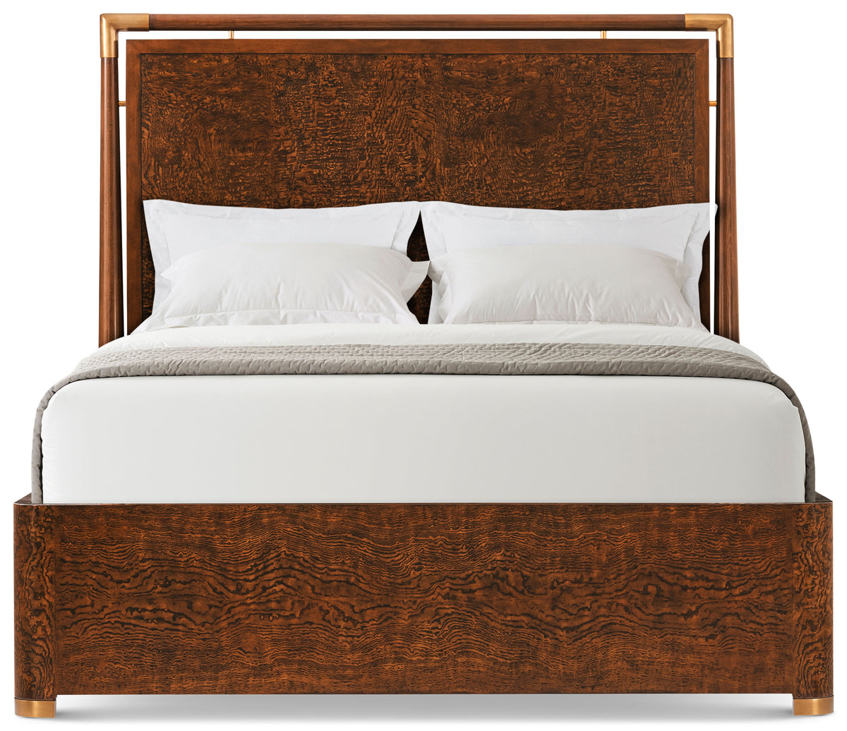 Kesden Wood Bed – Beds by Theodore Alexander | Sutter & Vale