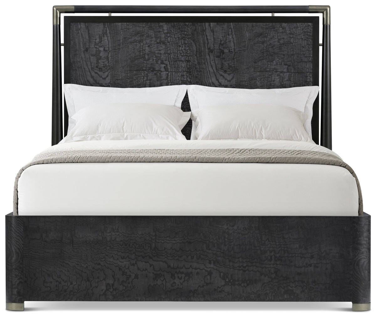 Kesden Wood Bed - Beds by Theodore Alexander