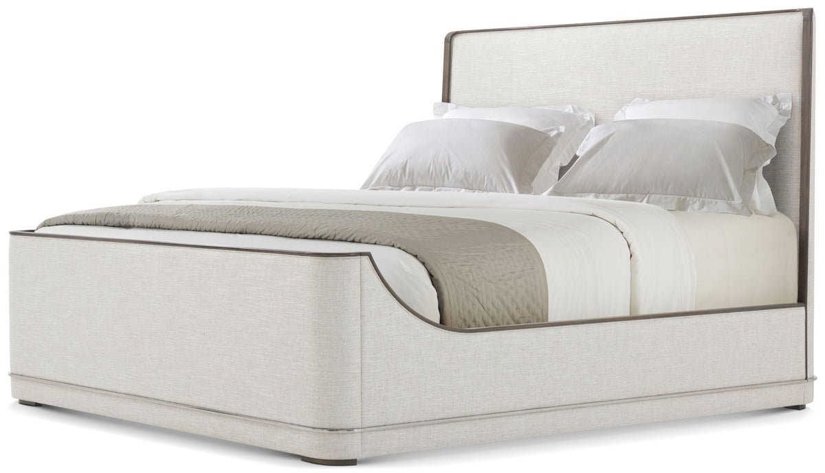 Hudson King Upholstered Bed | Theodore Alexander | Sutter & Vale