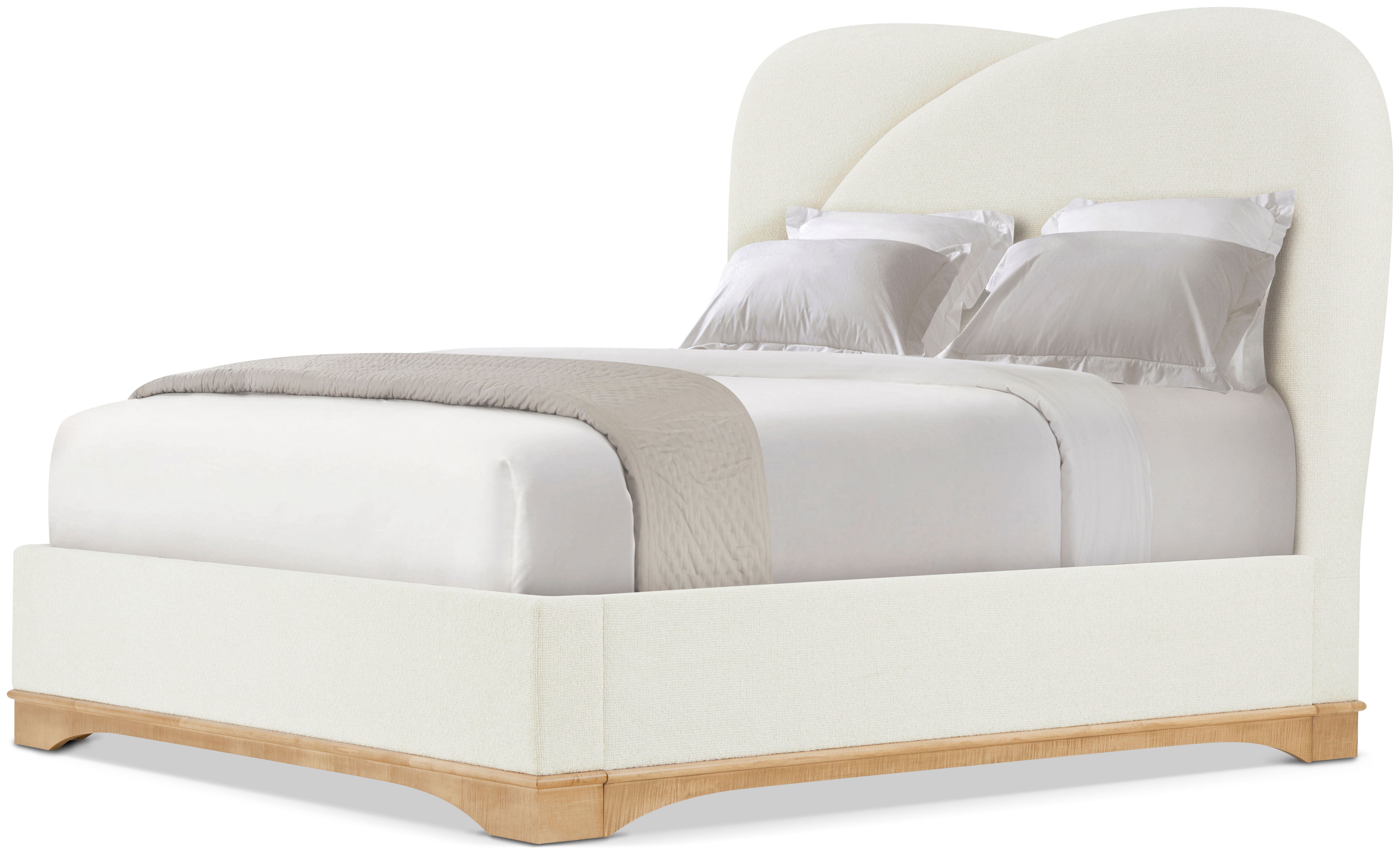 Origins US Queen Bed in VCF1852_Sesame / Sycamore Veneer - Theodore Alexander