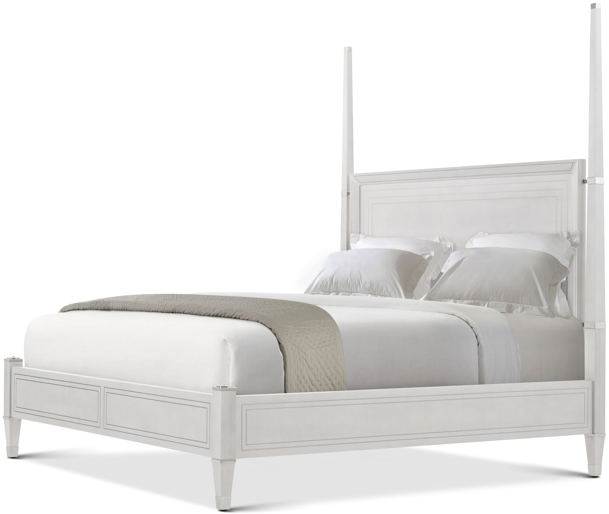 Spencer London King Poster Bed – Beds by Theodore Alexander | Sutter & Vale