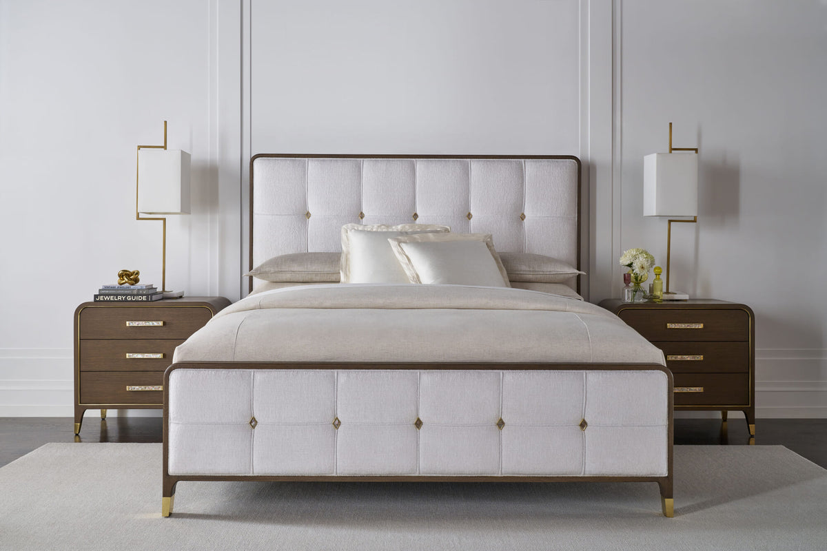 Judith Leiber Upholstered King Bed