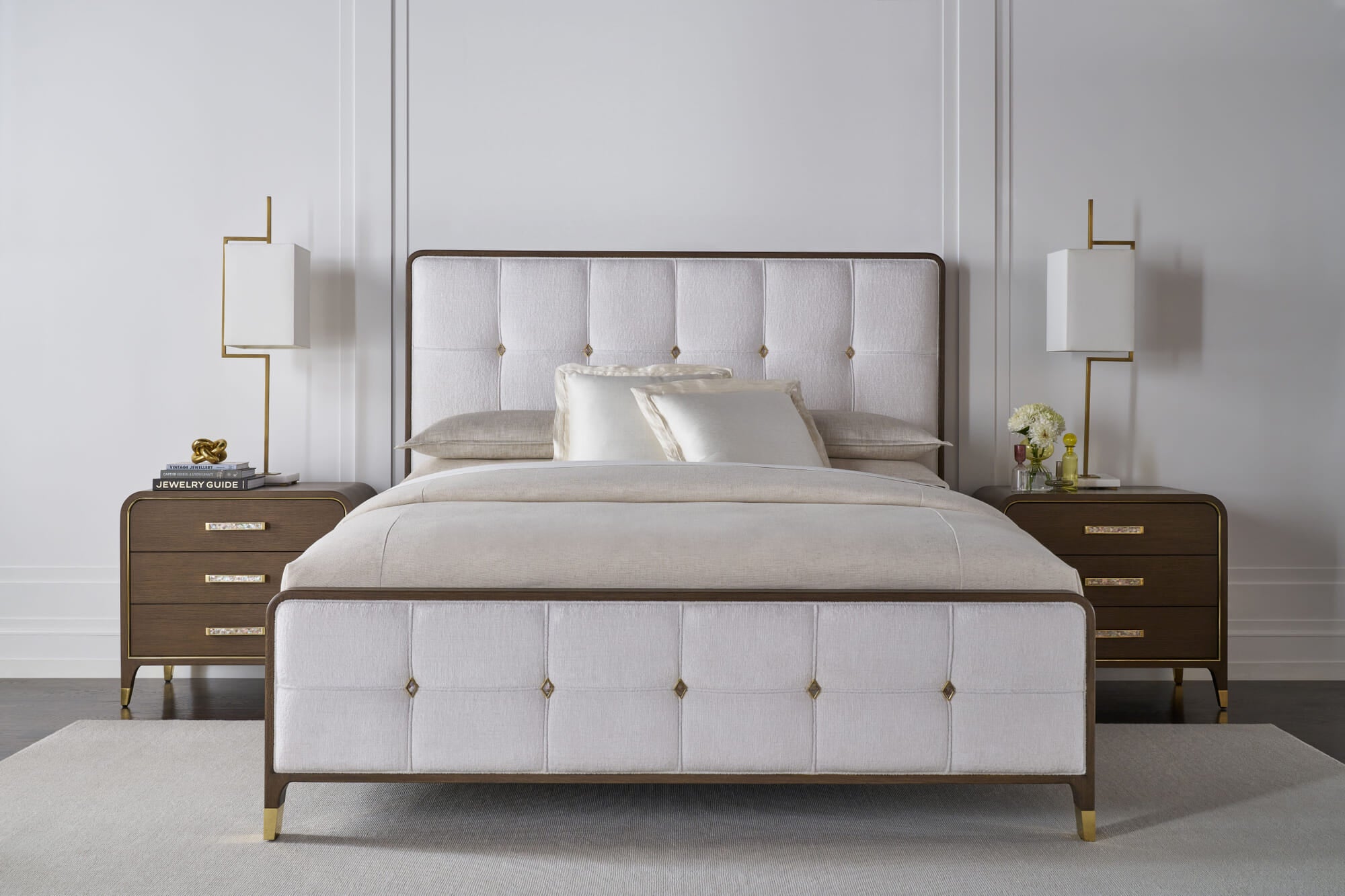 Judith Leiber Upholstered King Bed – Beds by Theodore Alexander | Sutter & Vale