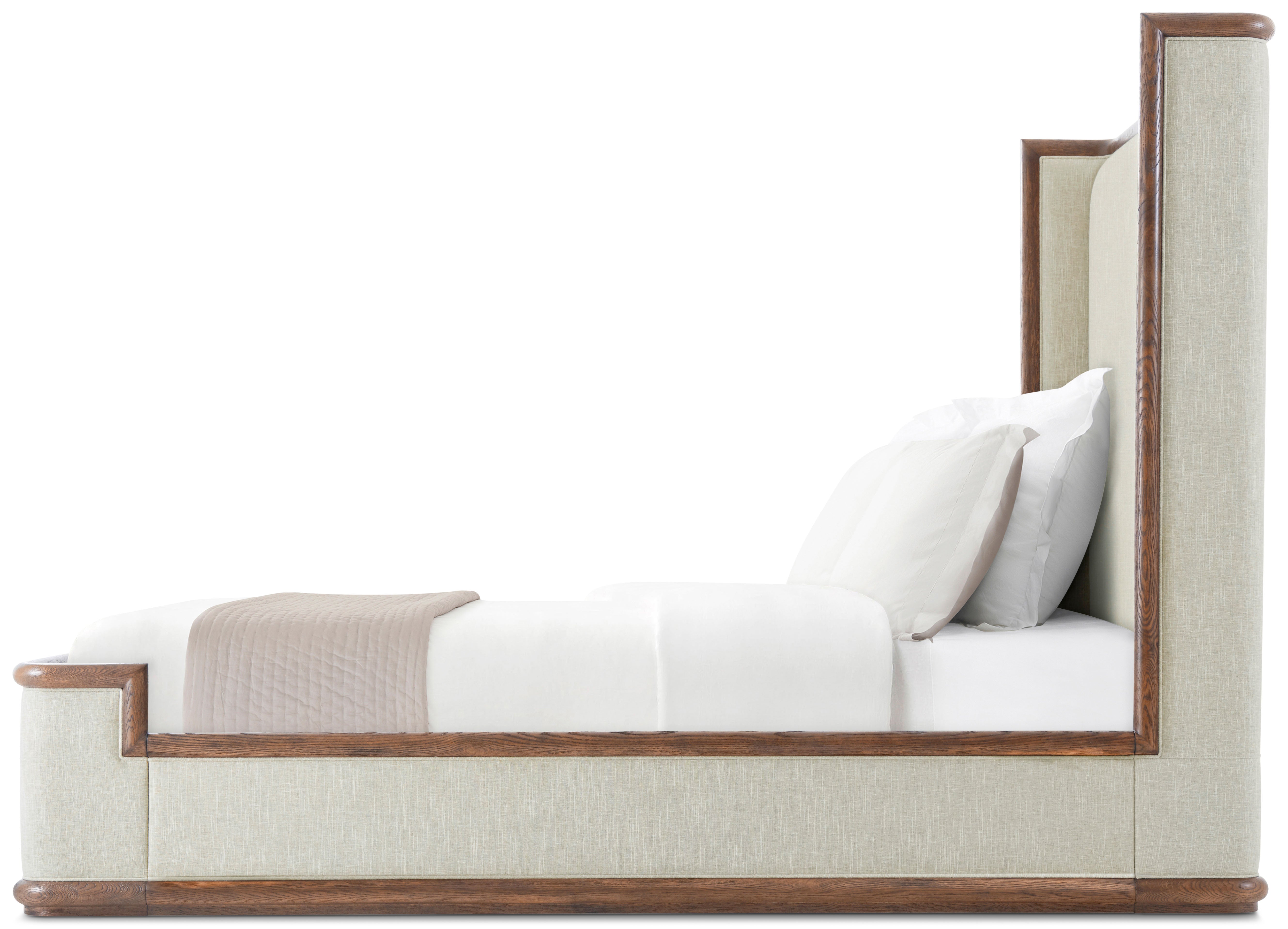 Catalina Upholstered US King Bed - Beds by Theodore Alexander