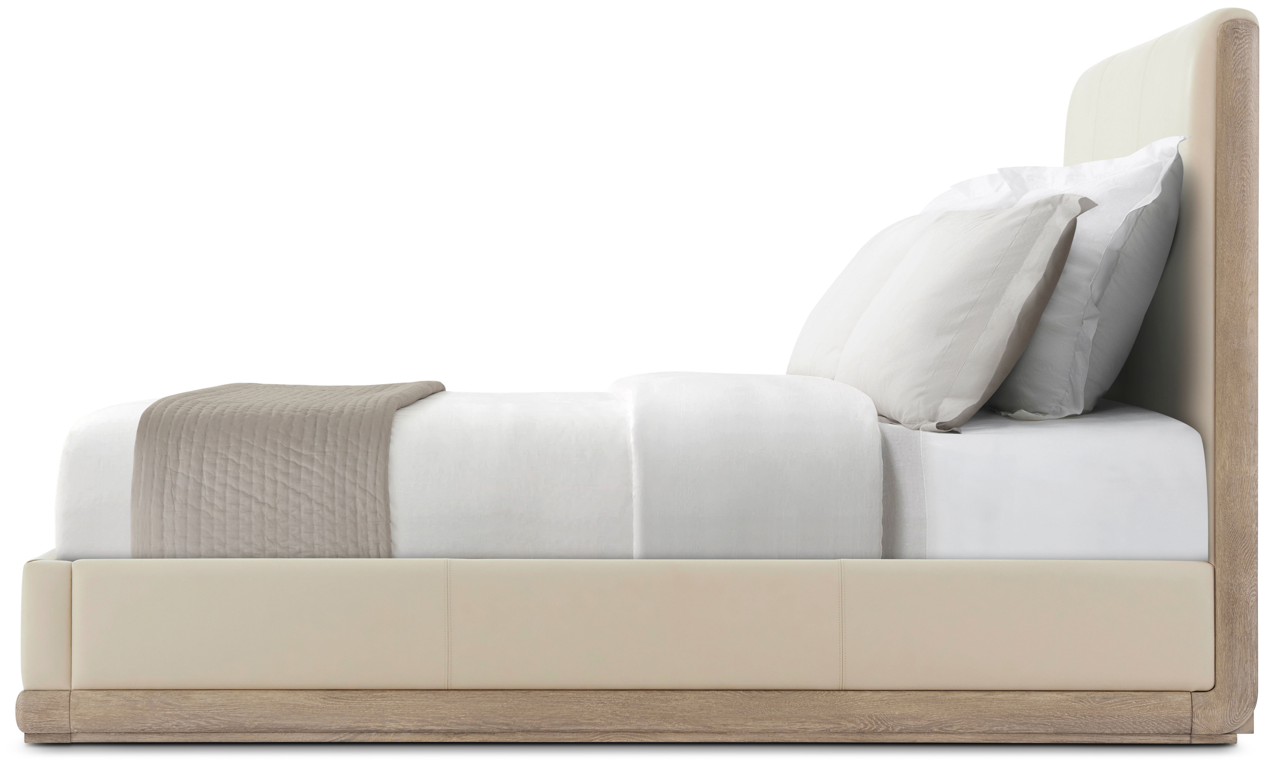Repose Upholstered US King Bed - Beds by Theodore Alexander