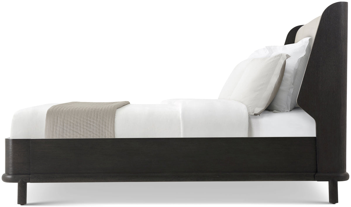 Repose Wooden With Upholstered Headboard US King Bed