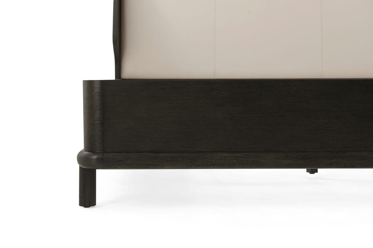 Repose Wooden With Upholstered Headboard US King Bed