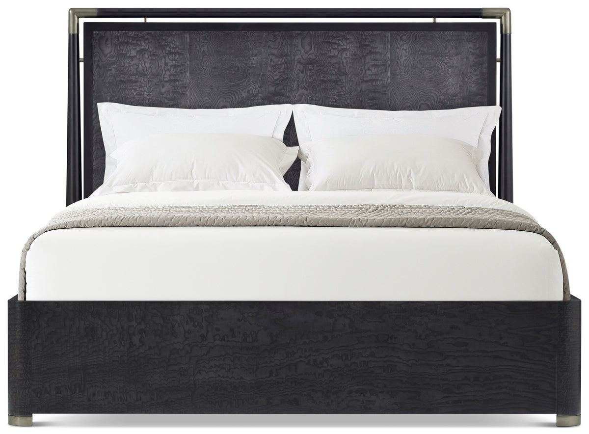 Kesden Wood Bed - Beds by Theodore Alexander