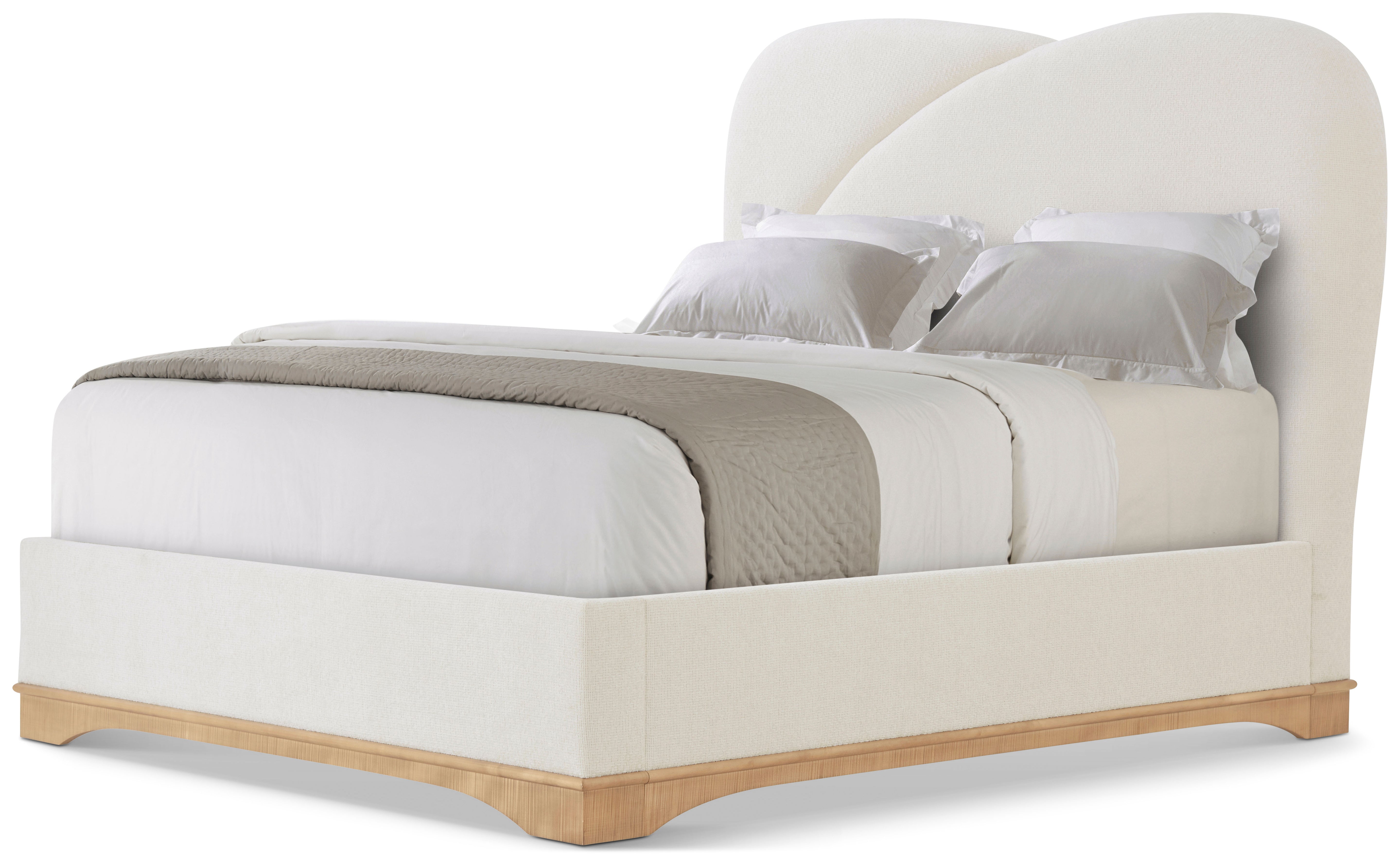 Origins US Queen Bed in VCF1852_Sesame / Sycamore Veneer - Theodore Alexander