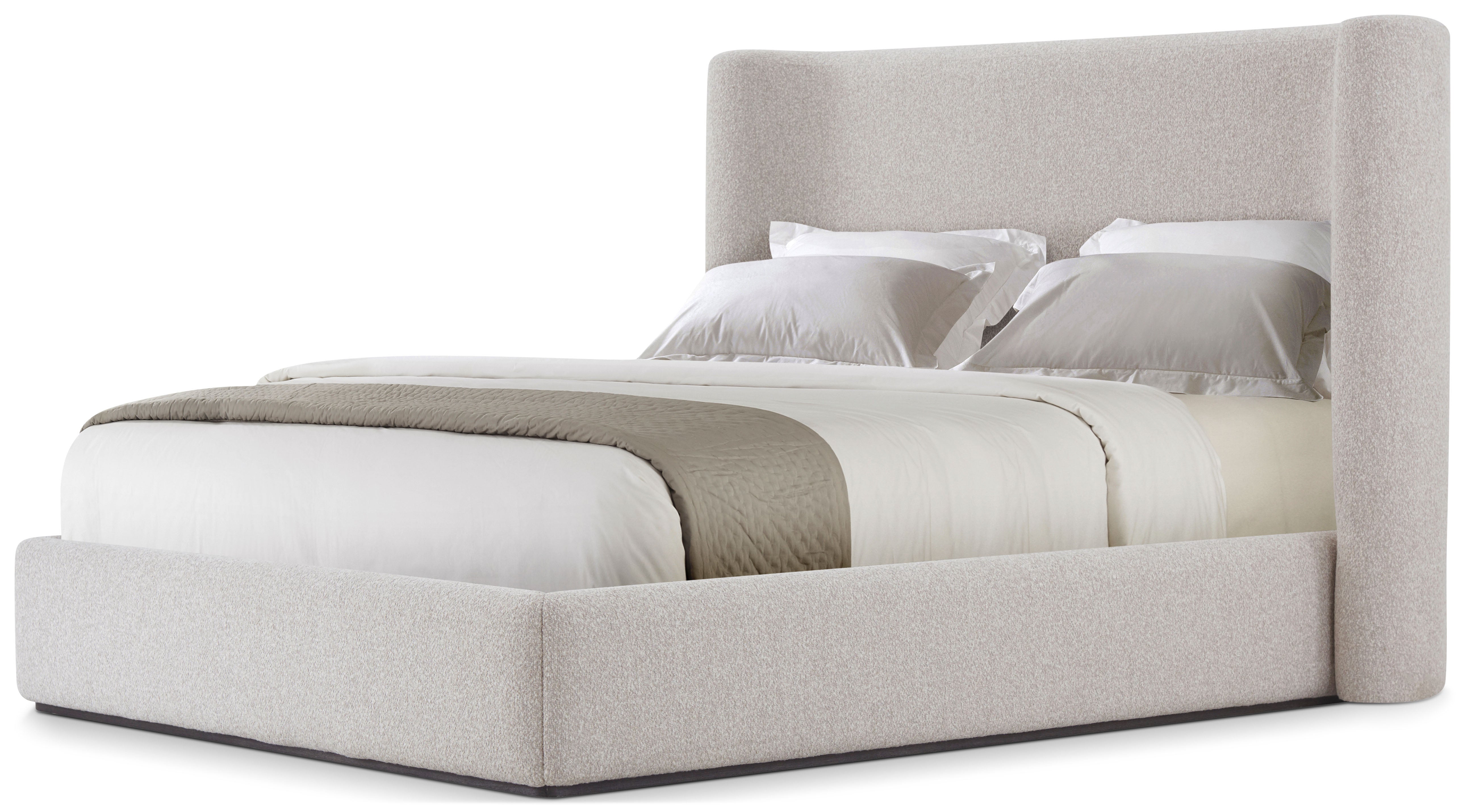 Maxwell US Queen Upholstered Bed in Solid Wood - Theodore Alexander