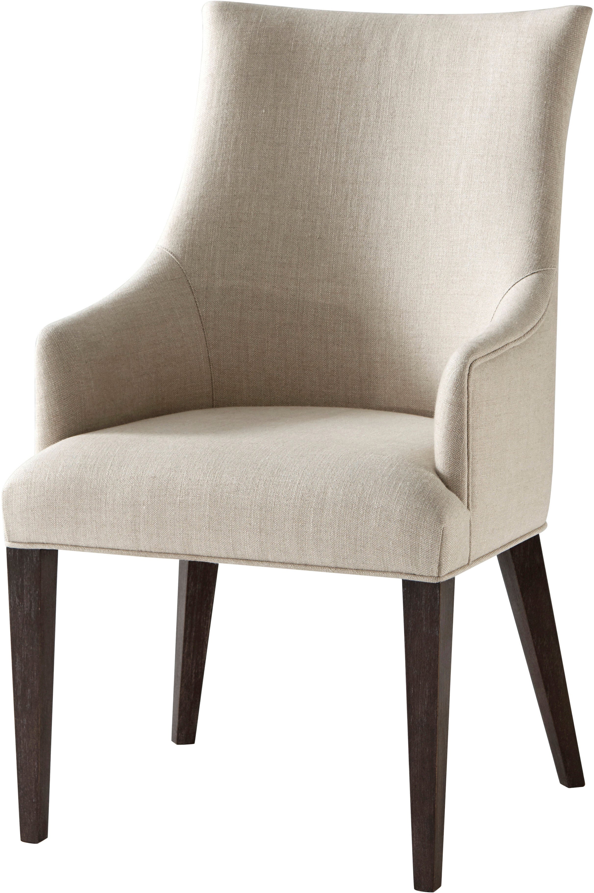 Adele Dining Armchair in Beech - Theodore Alexander