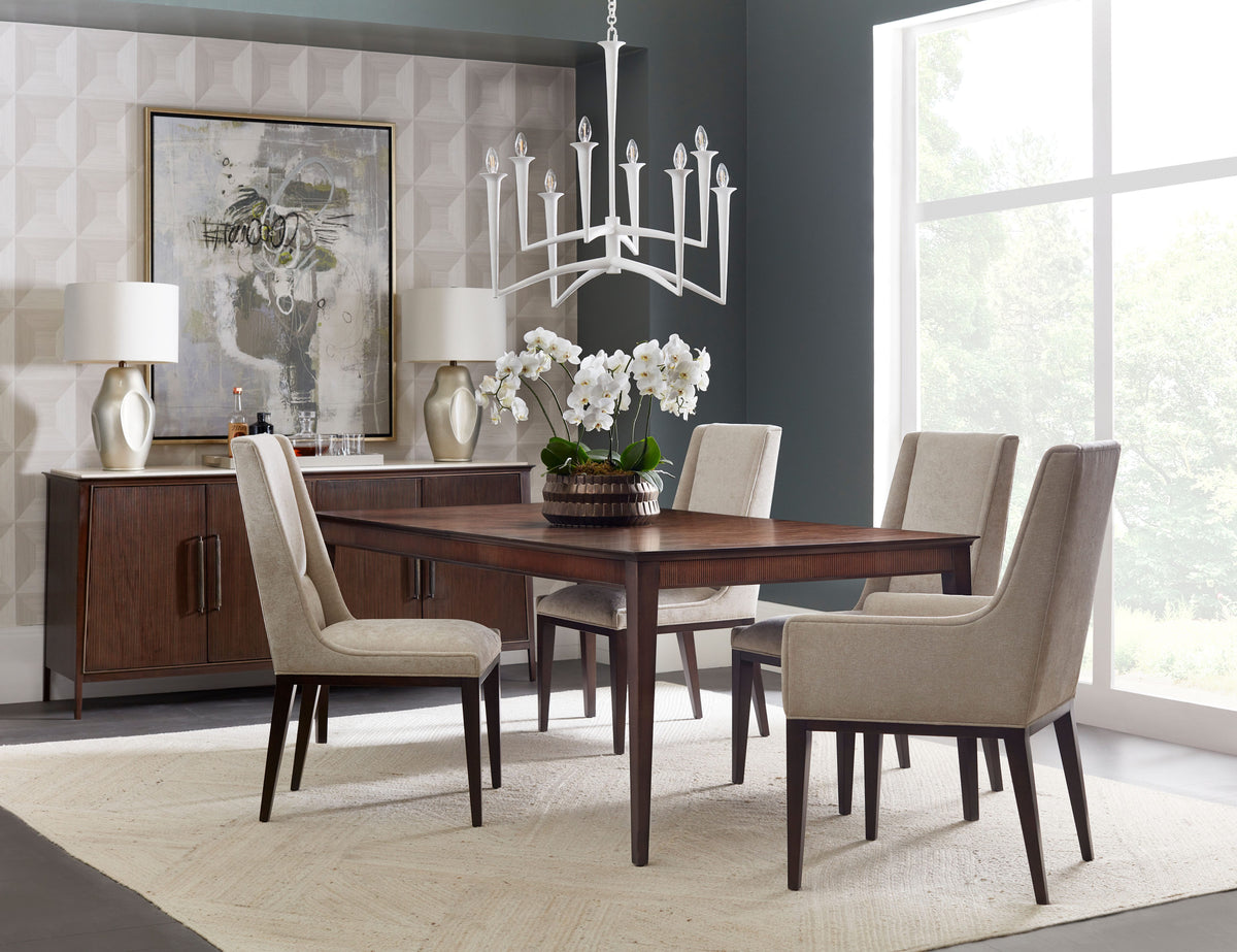 Lido Upholstered Dining Arm Chair